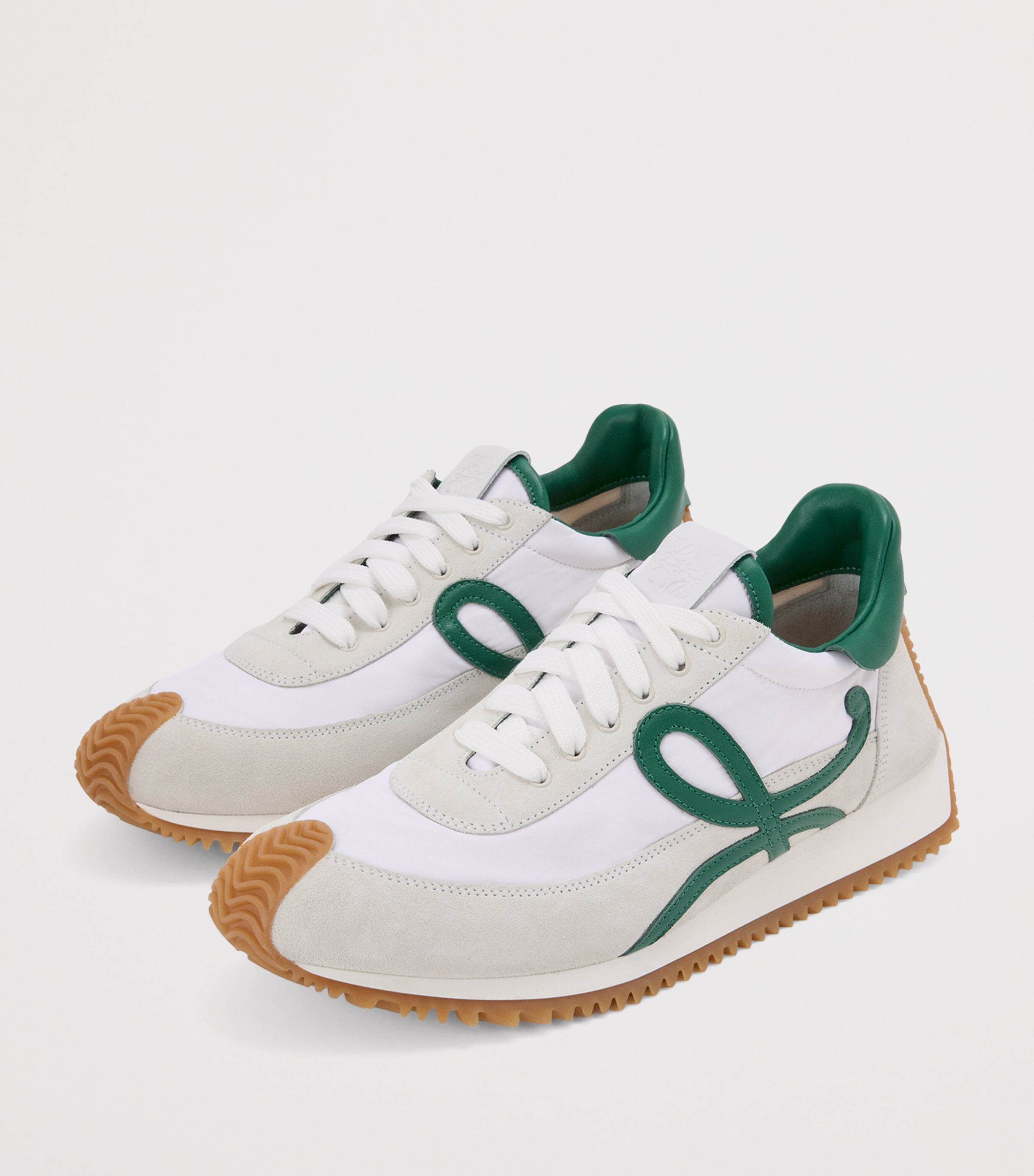 スニーカー LOEWE 'Flow runner' sneakers Flow Runner 2.0 in nylon and suede Multicolor - LOEWE