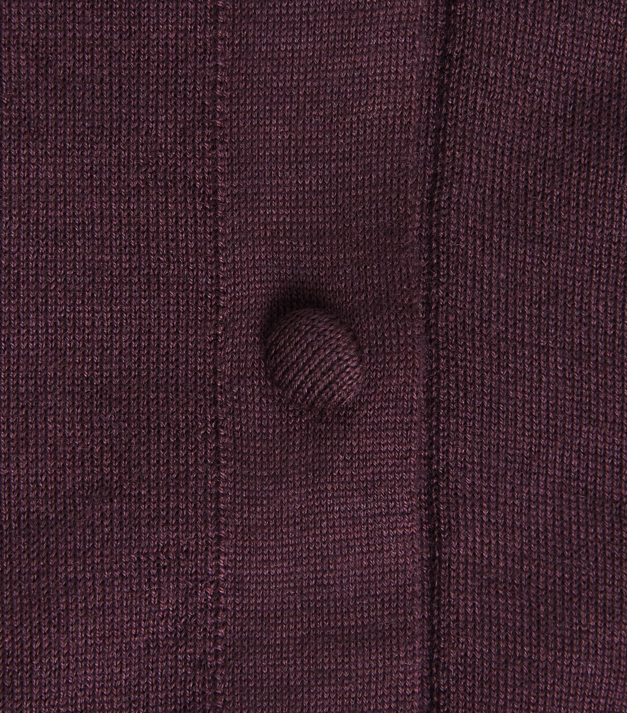 Cashmere-Silk Worth Cardigan AUBERGINE Image 5