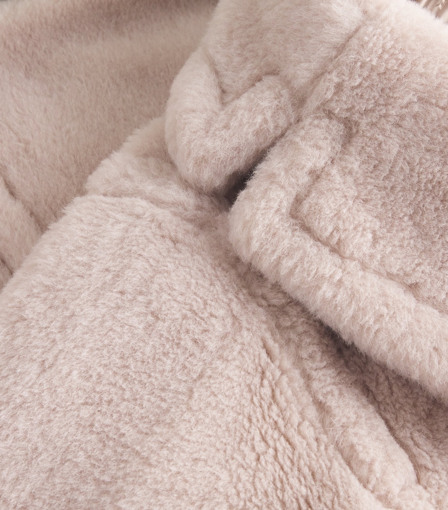 Alpaca-Wool-Silk Teddy Bear Coat BEIGE Image 5