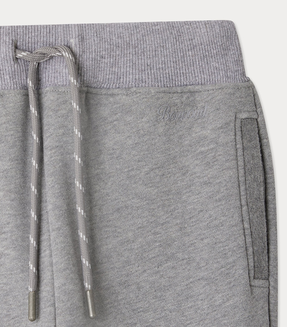 Cotton Drawstring Sweatpants (4-8 Years) GRIS CHINE MOYEN Image 3