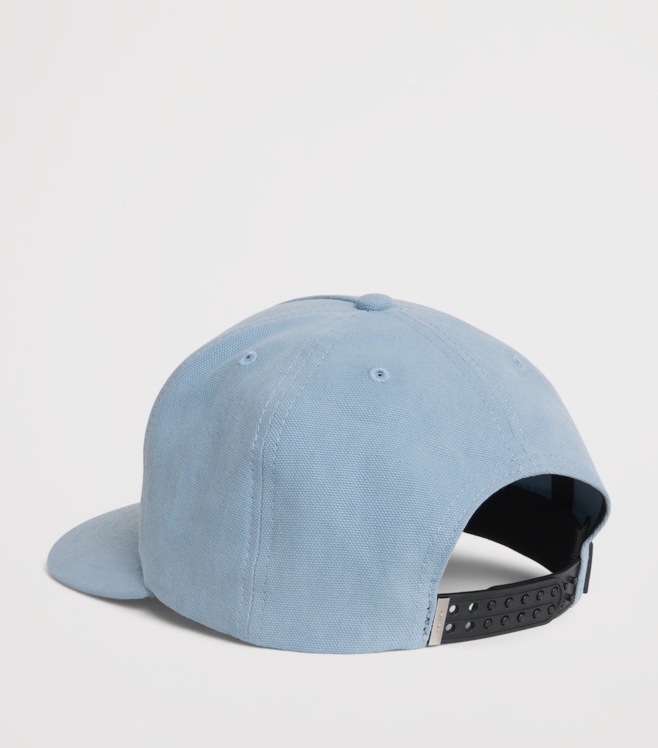 Cotton Embroidered Logo Cap ASHLEY BLUE Image 3