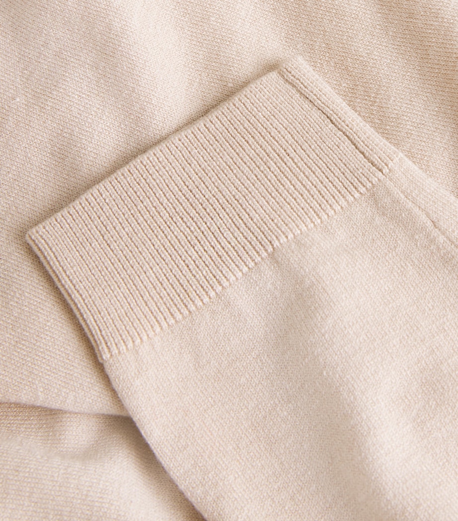 Silk-Wool-Blend Rollneck Sweater BEIGE Image 5