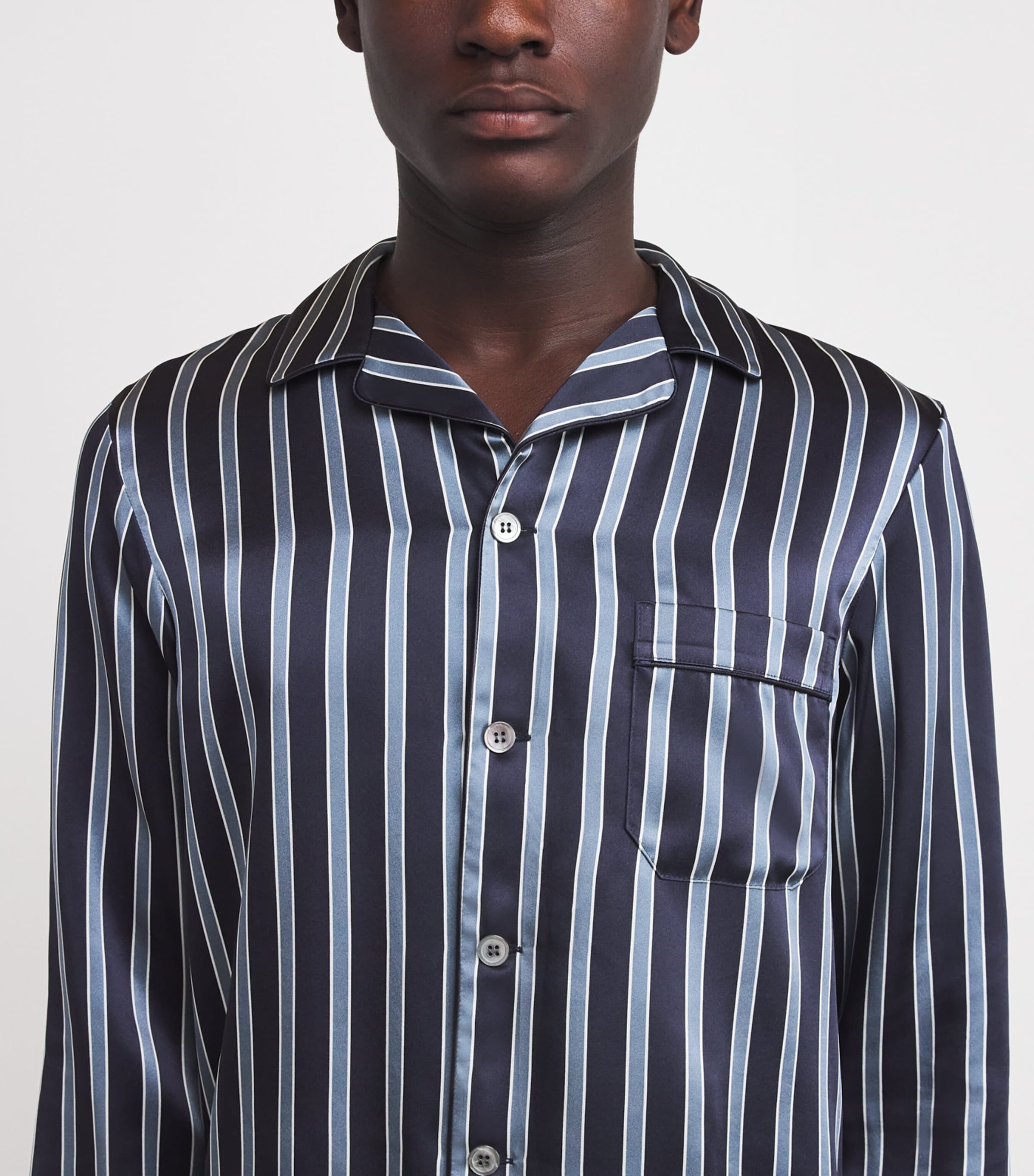 Silk Stripe Brindisi Pyjama Set 123NAV Image 4