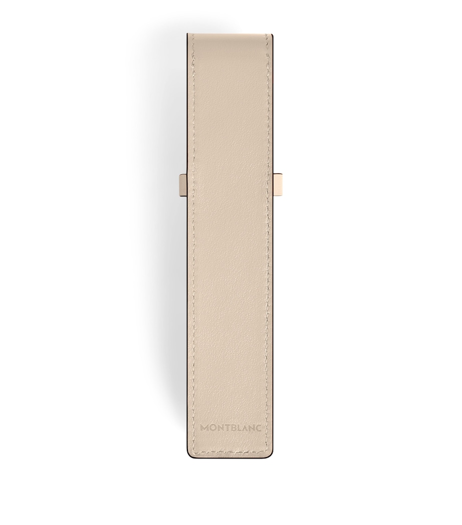 Leather Meisterstück Pen Pouch CLOUDY BEIGE Image 2