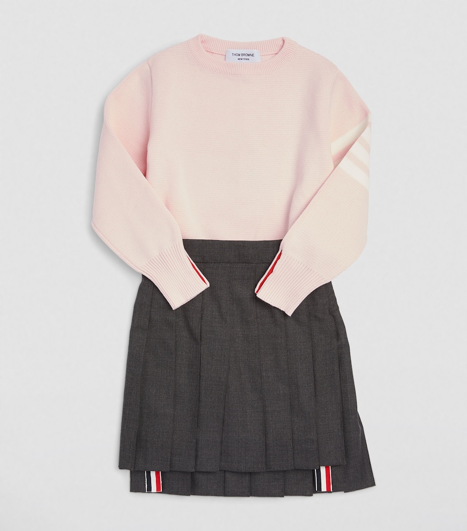 Milano-Stitch 4-Bar Sweater (2-12 Years) LIGHT PINK Image 2