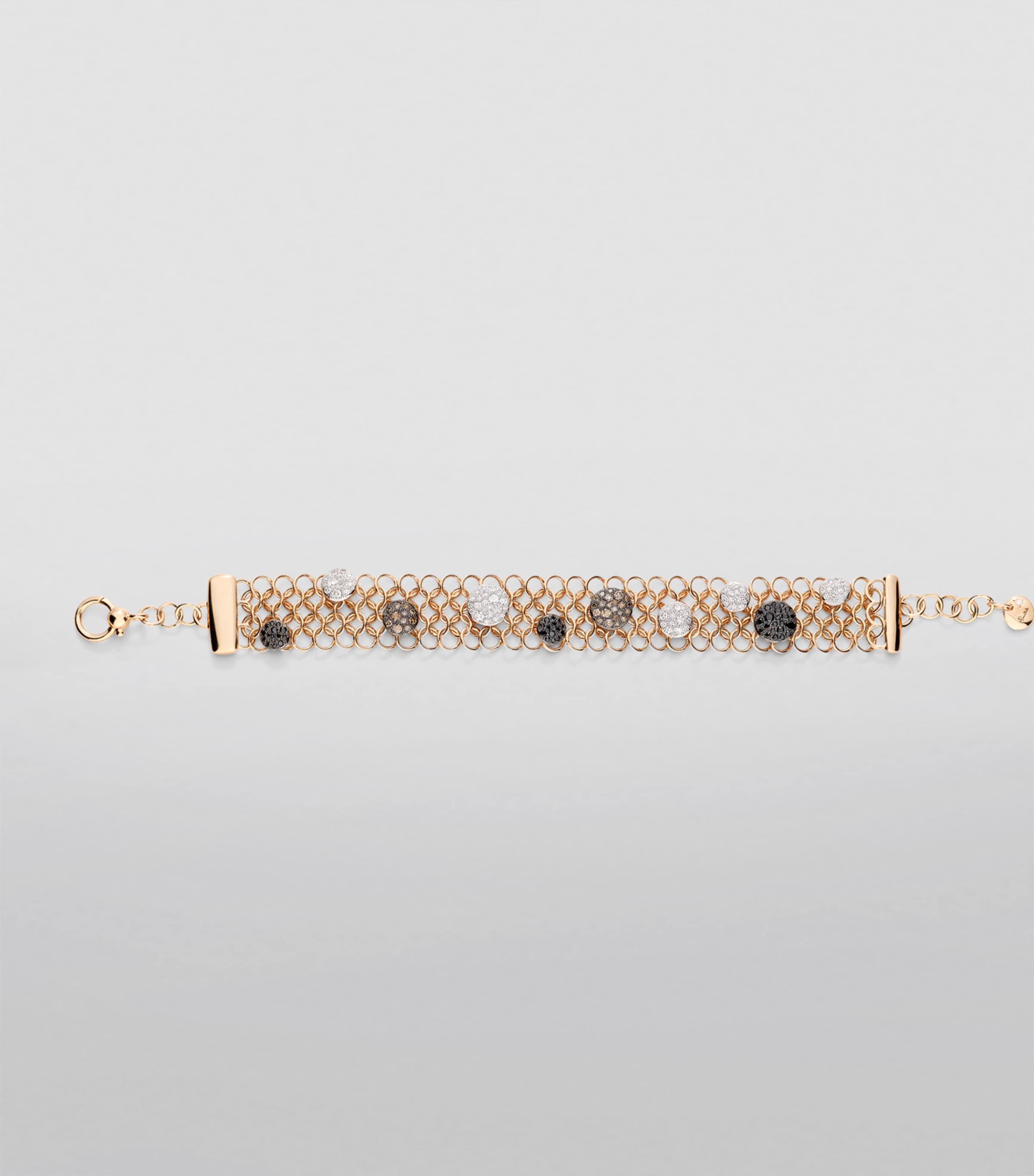 Pomellato Rose Gold and Diamond Sabbia Bracelet Image 2