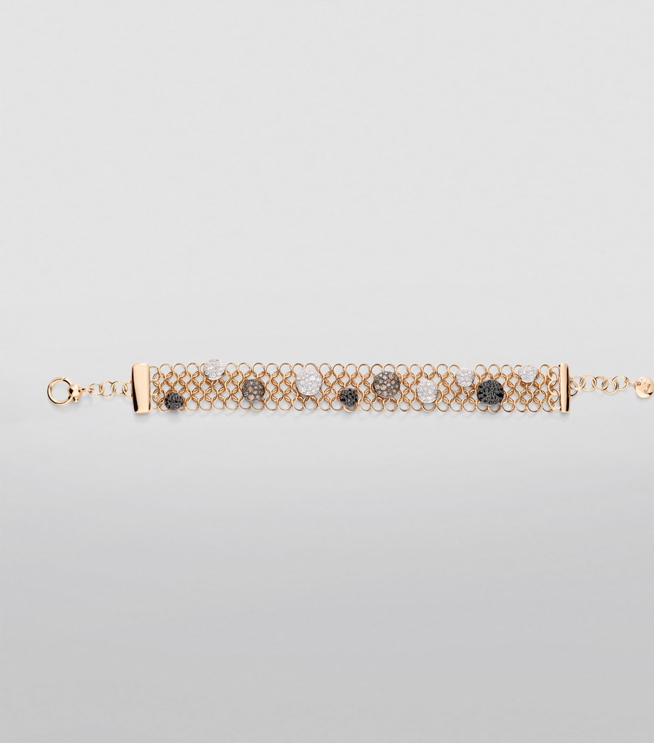 Pomellato Rose Gold and Diamond Sabbia Bracelet Image 2