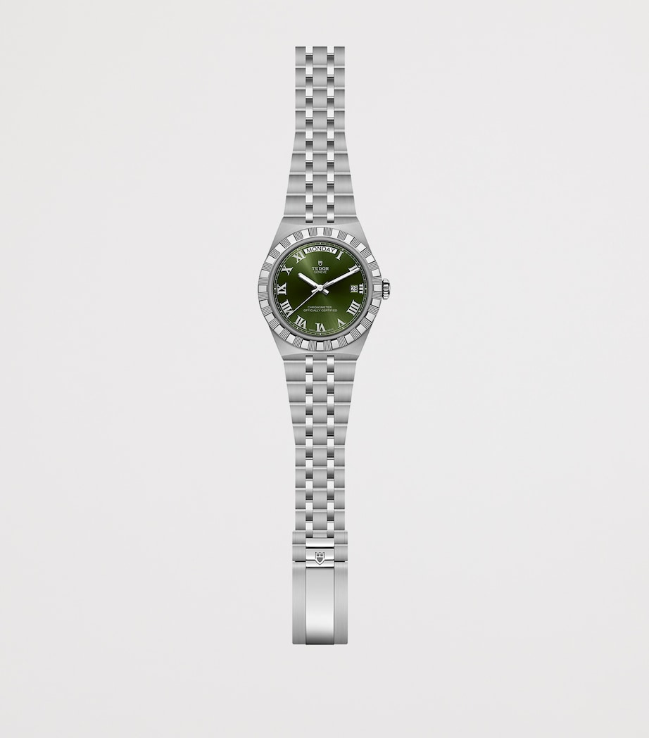 TUDOR Royal Stainless Steel Watch 40mm Green Image 2