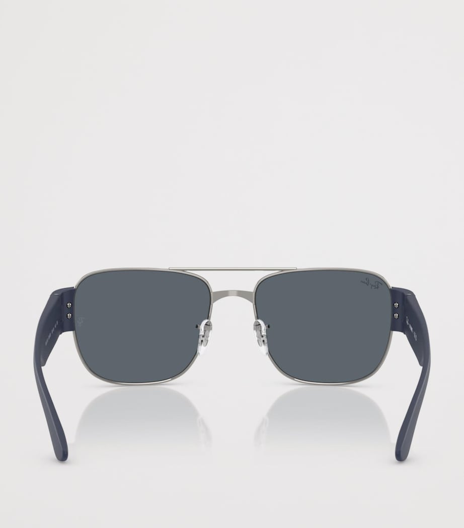 Ray-Ban RB3756 Square Sunglasses Grey Image 4