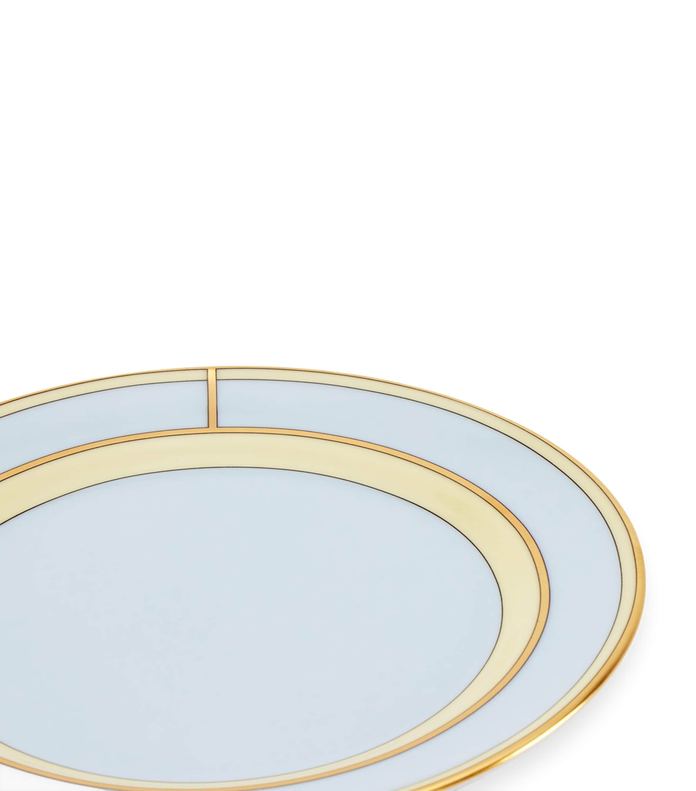 GINORI 1735 Porcelain Colonna Diva Celeste Bread Plate (17cm) Image 5