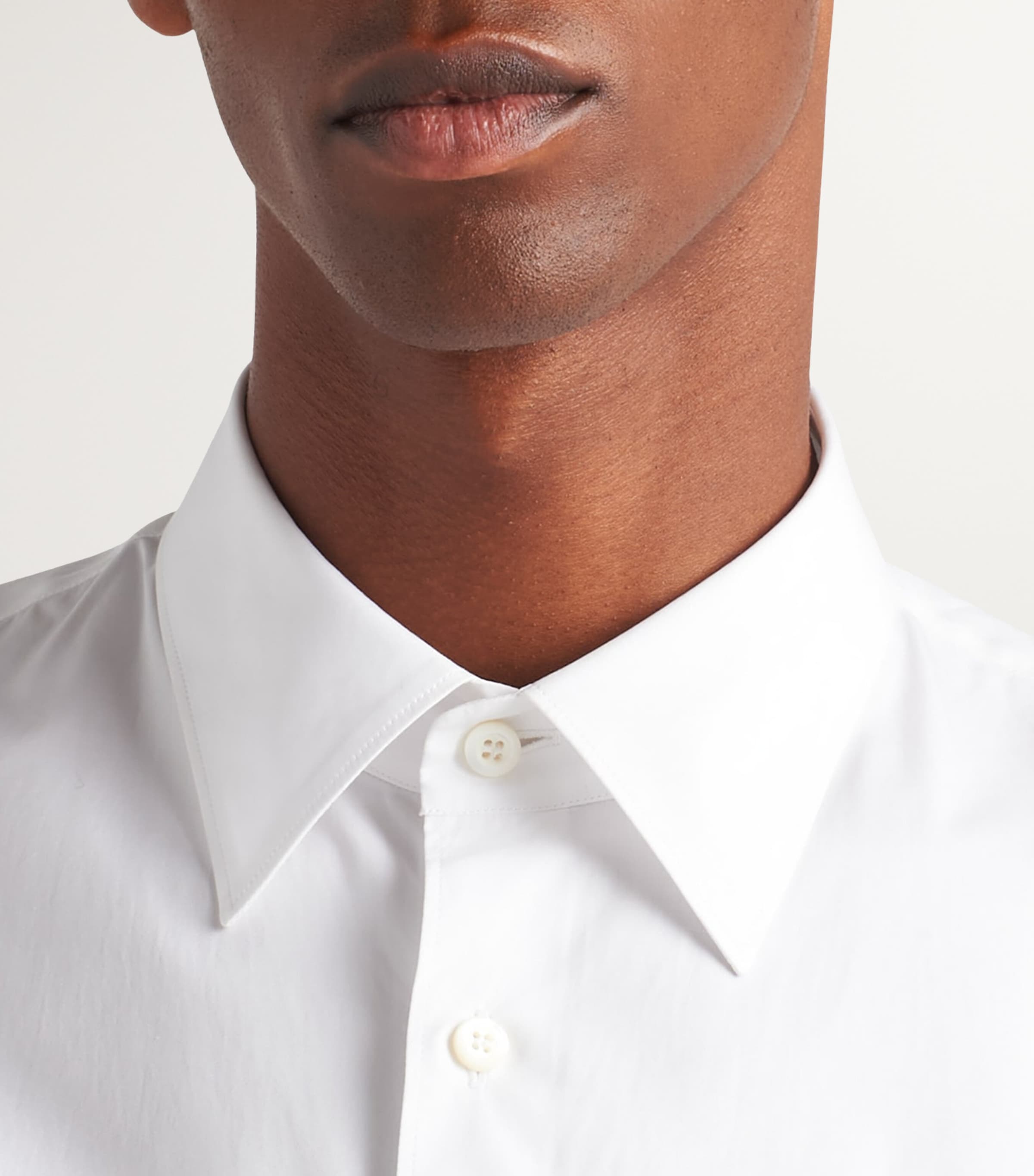 Prada White Cotton Short-Sleeve Shirt | Harrods UK