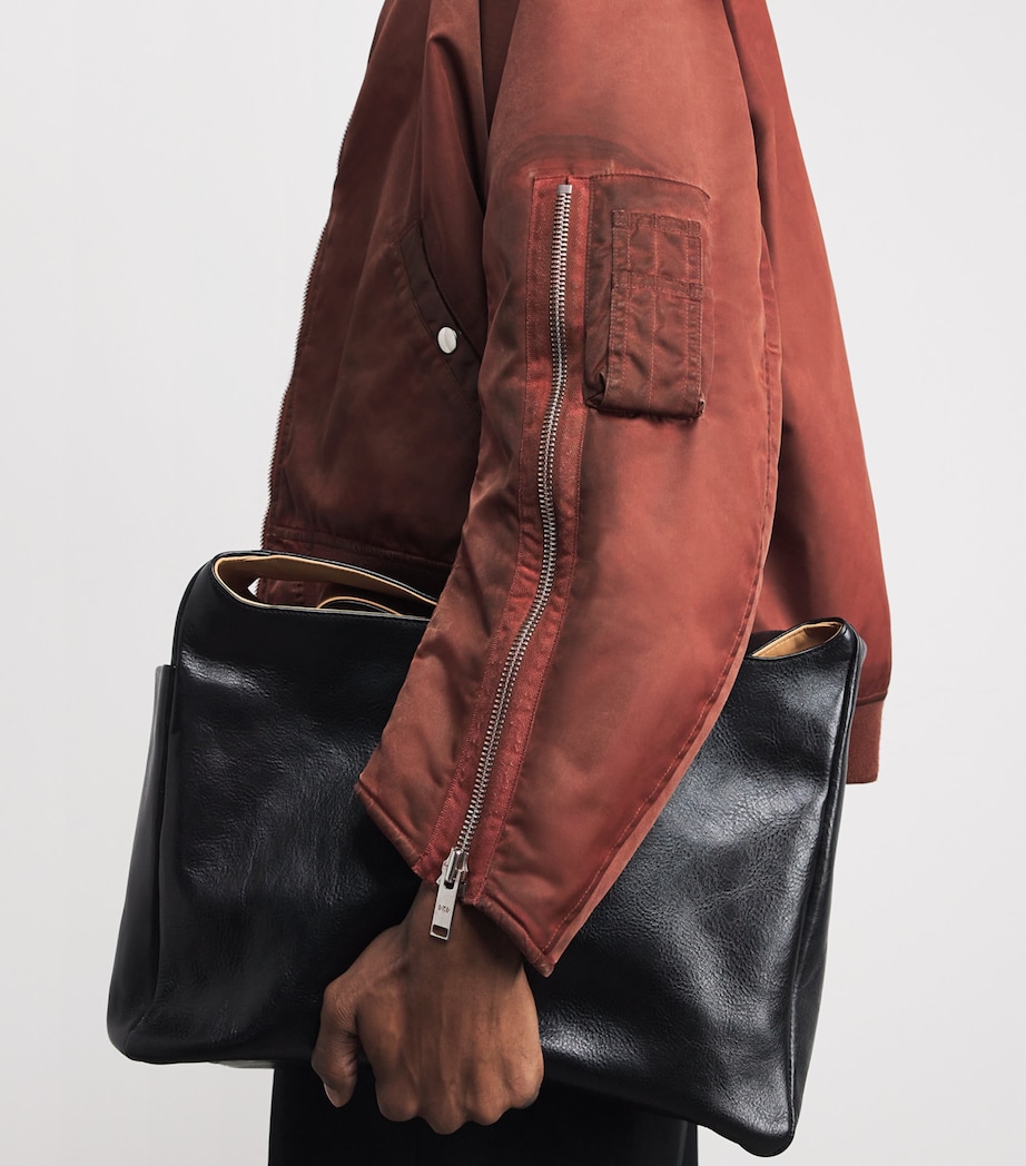 Military Bomber Jacket RED Image 6