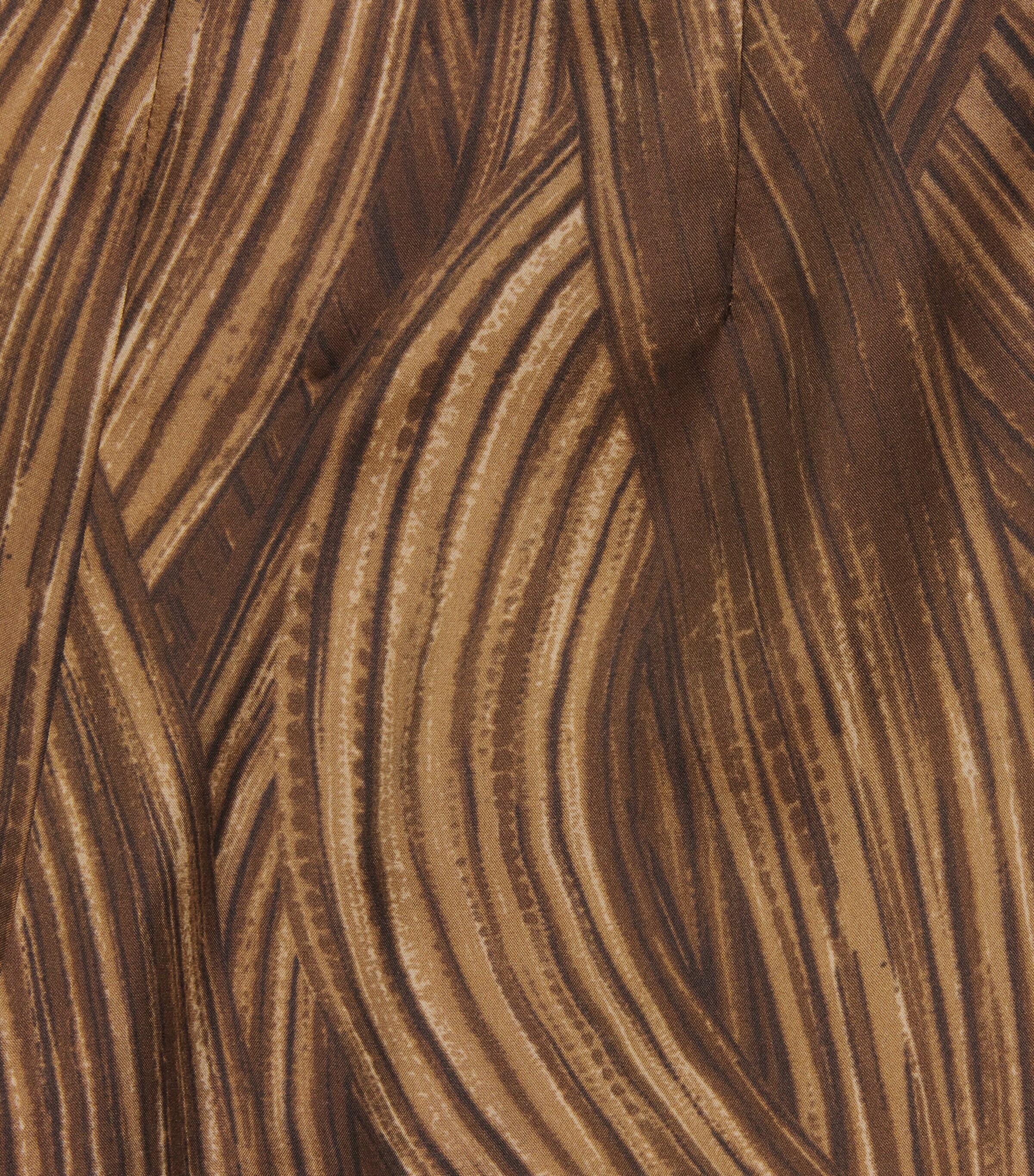 RETORI Silk Grass Waves Trousers Camel Image 5