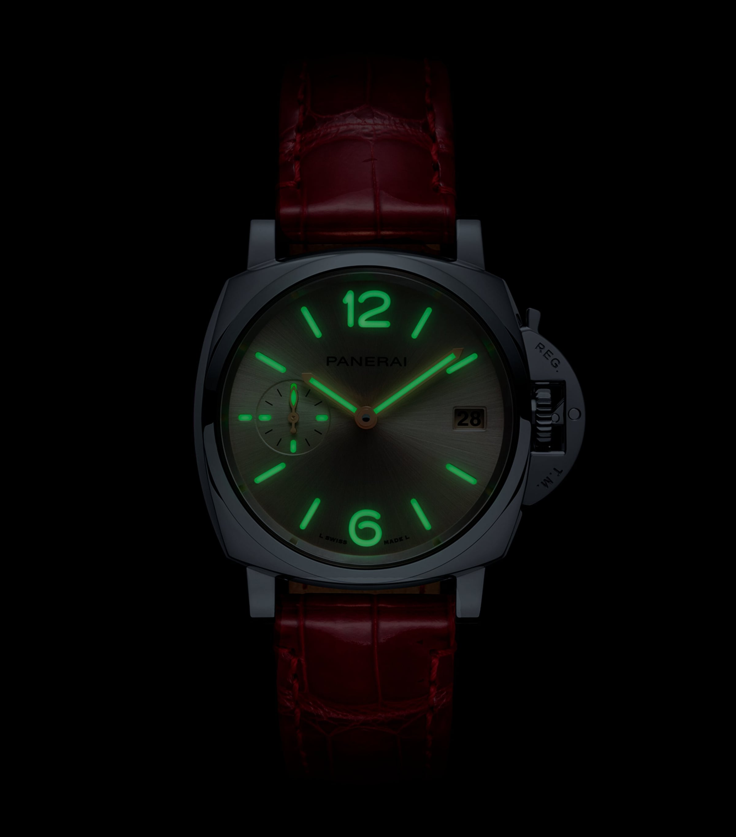 Panerai Stainless Steel Luminor Due Watch 38mm Beige Image 3