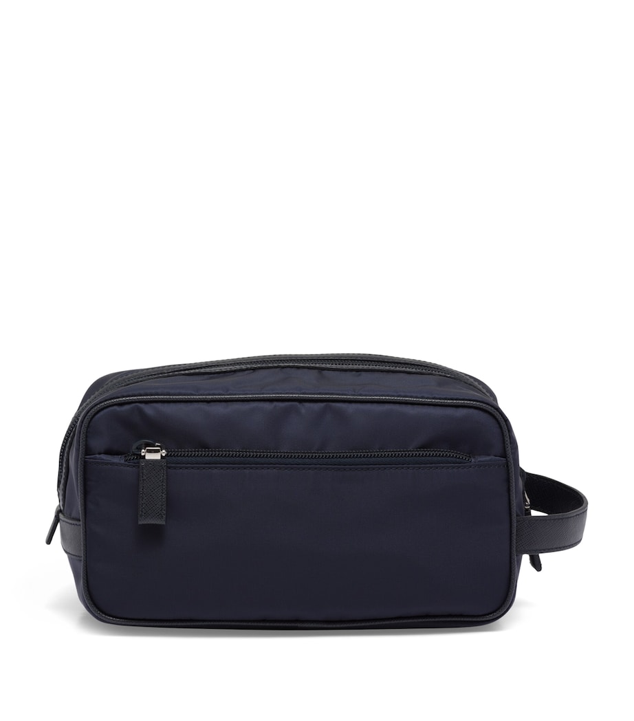 Prada Re-Nylon and Saffiano Leather Wash Bag Image 3