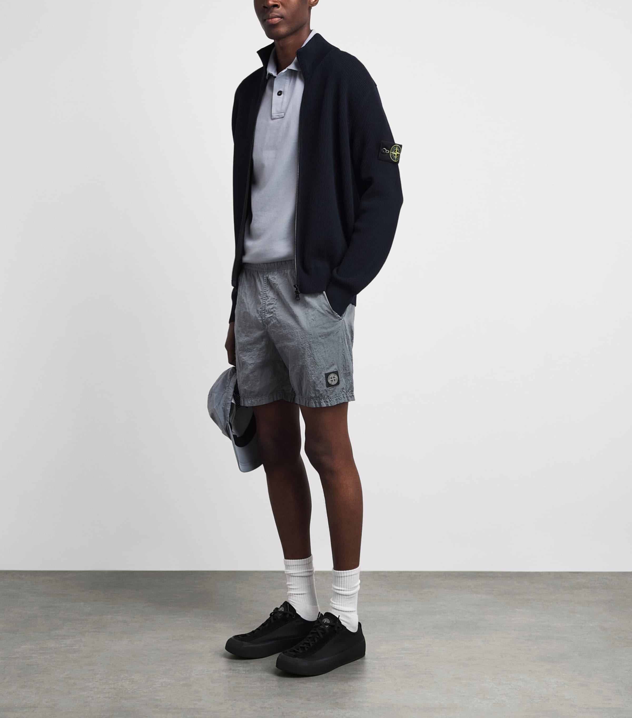 Stone Island Mens Nylon Metal Swim Shorts Image 2