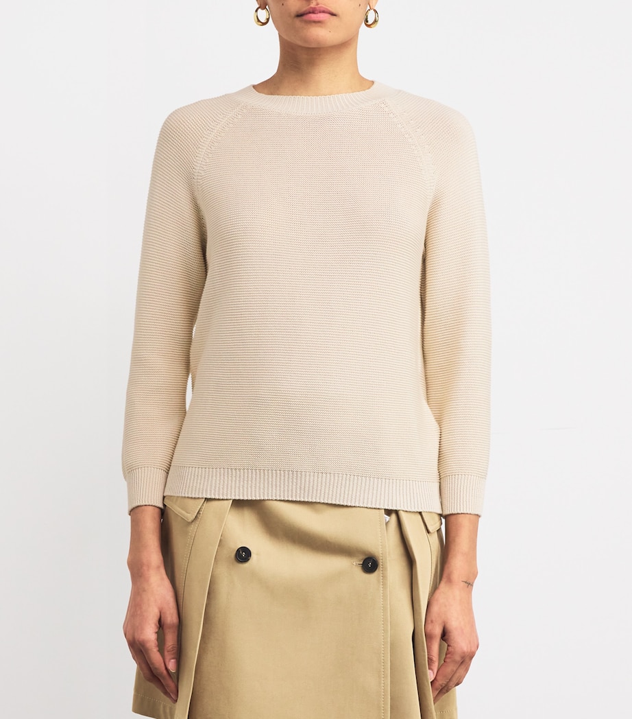 Cotton Sweater ECRU Image 3