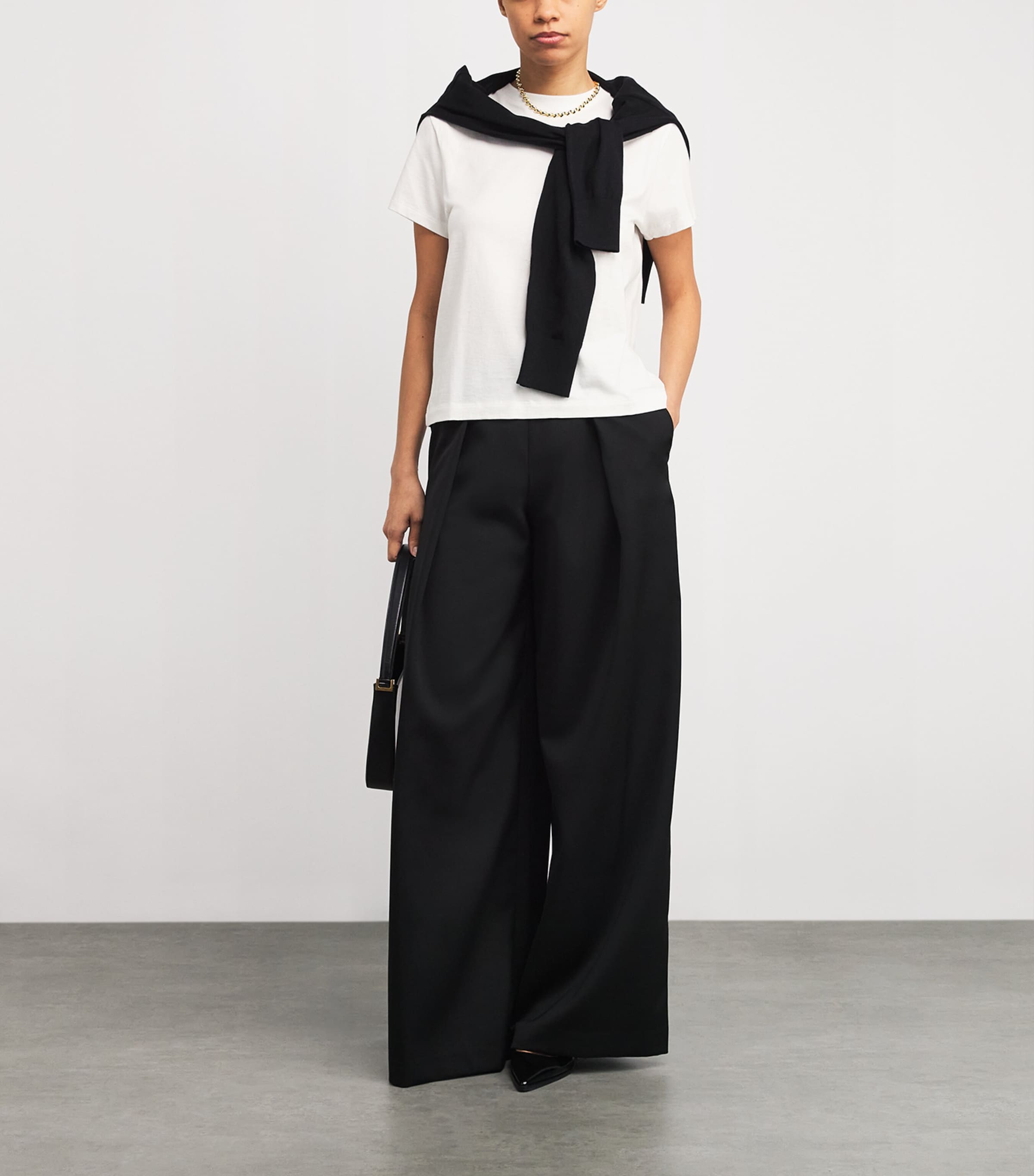 Pima Cotton T-Shirt 137OWT OPTIC WHITE Image 2