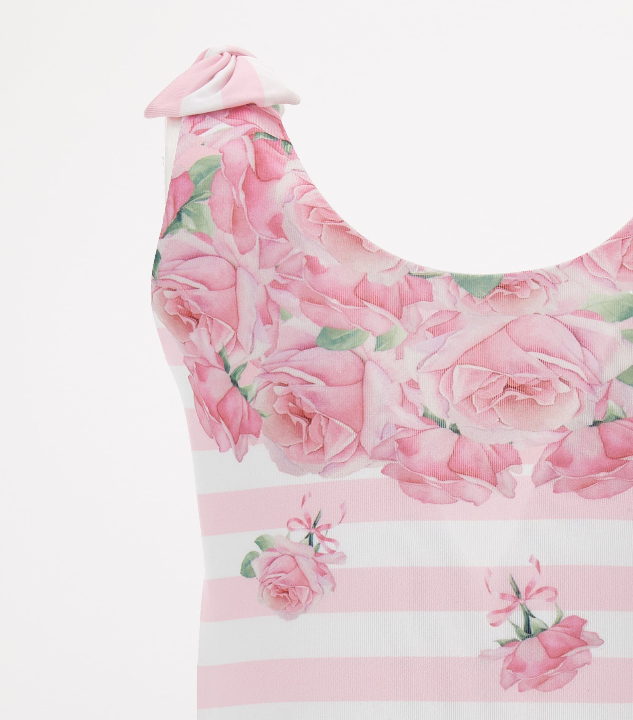 Rose Print Swimming Costume (3-36 Months) BIANCO+ROSAFAIRYTALE Image 3