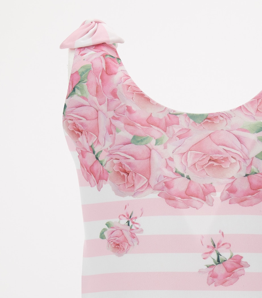 Rose Print Swimming Costume (3-36 Months) BIANCO+ROSAFAIRYTALE Image 3