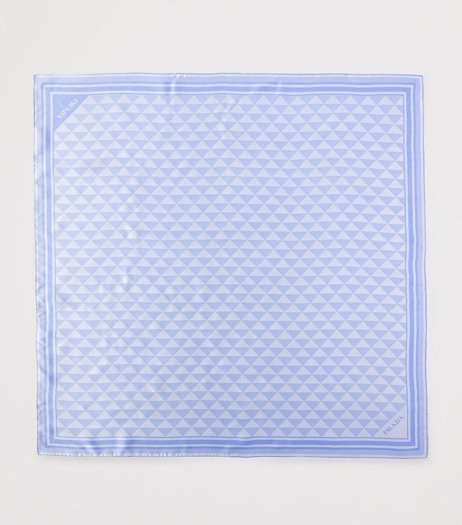 Prada Silk Triangle Scarf Image 3