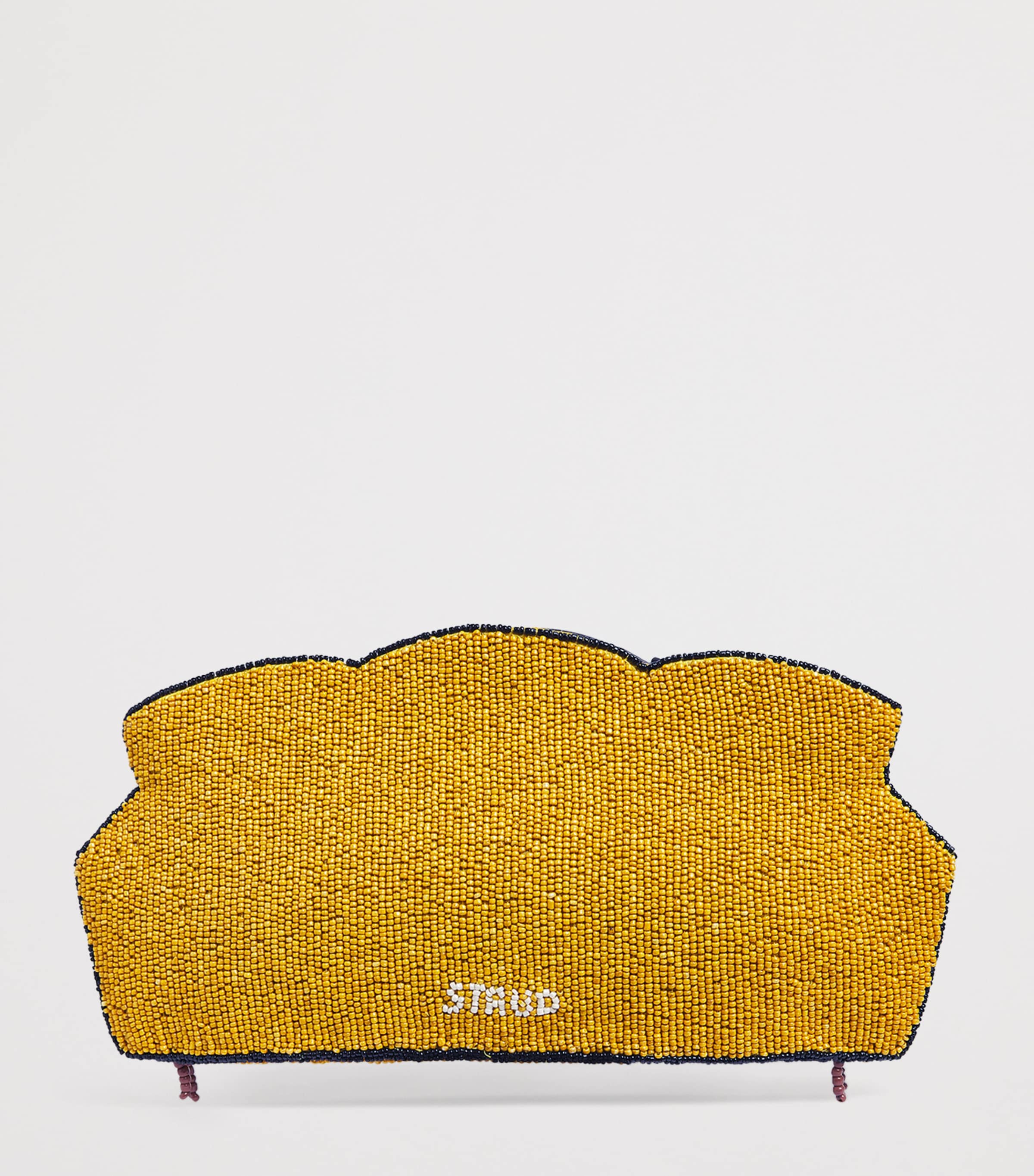 Beaded Couch Pouch GLNR GOLDENROD Image 3