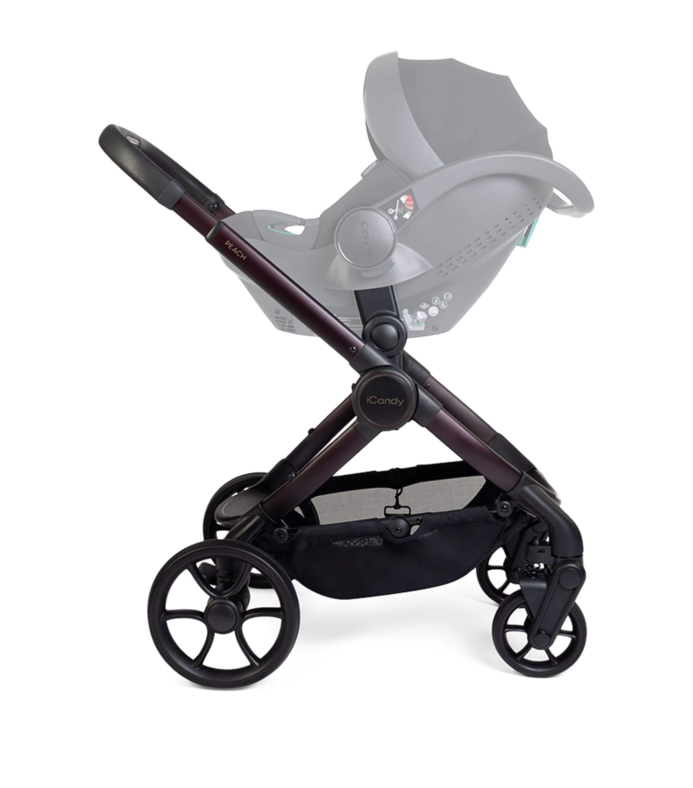 iCandy Peach 8 Pushchair and Carrycot Set Coffee Bean Image 5