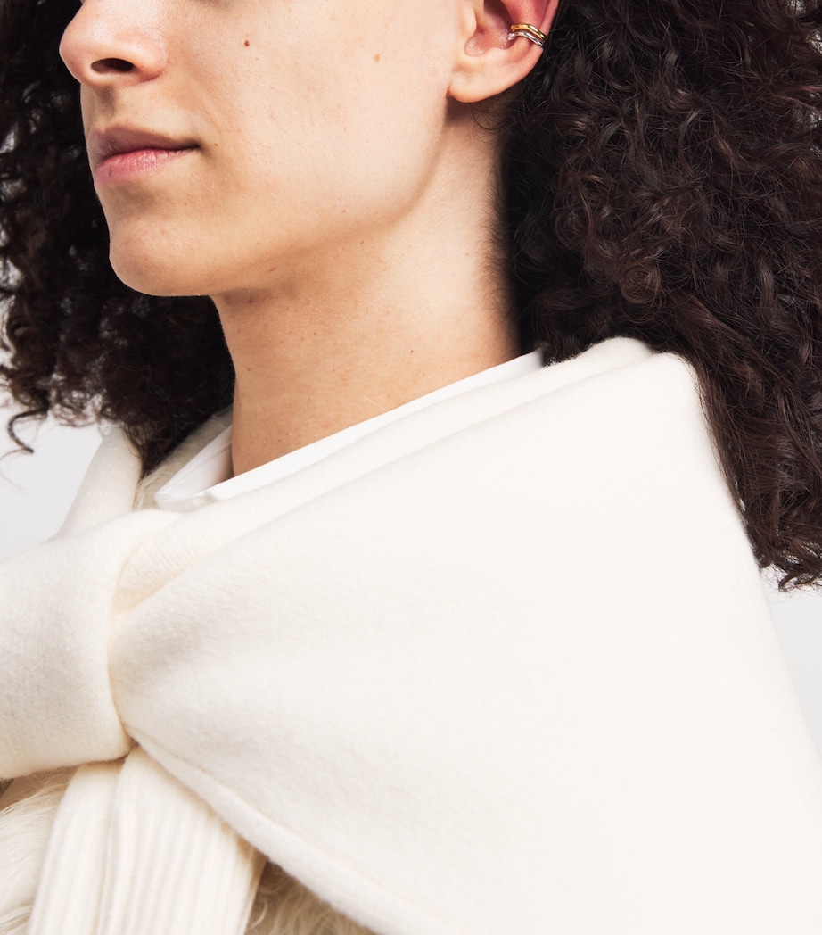 Yellow Gold and Diamond Lot N*93 Boa Double Ear Cuff MIXED GOLD Image 5