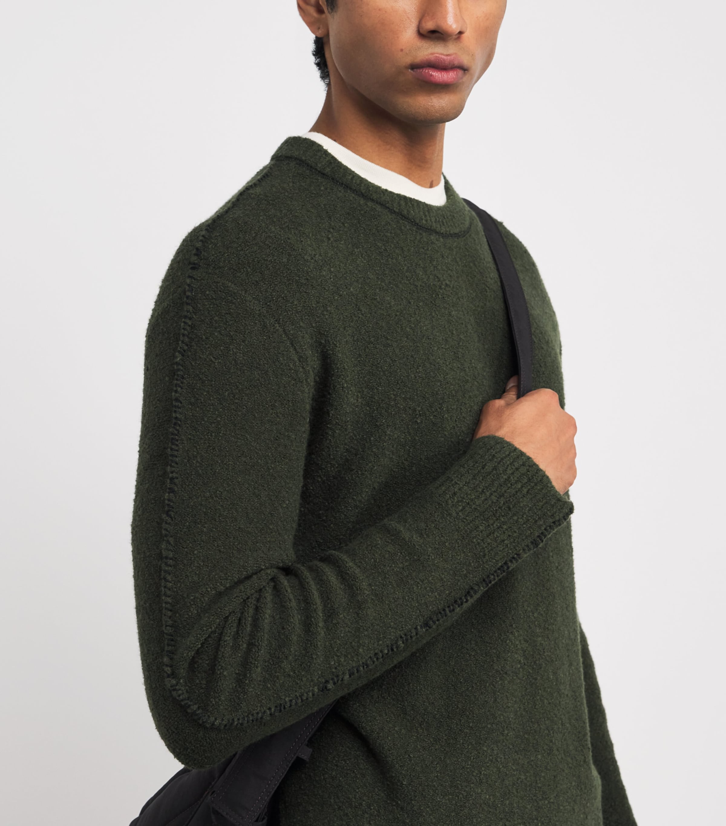Mottled Bennett Sweater CYPRESS Image 6