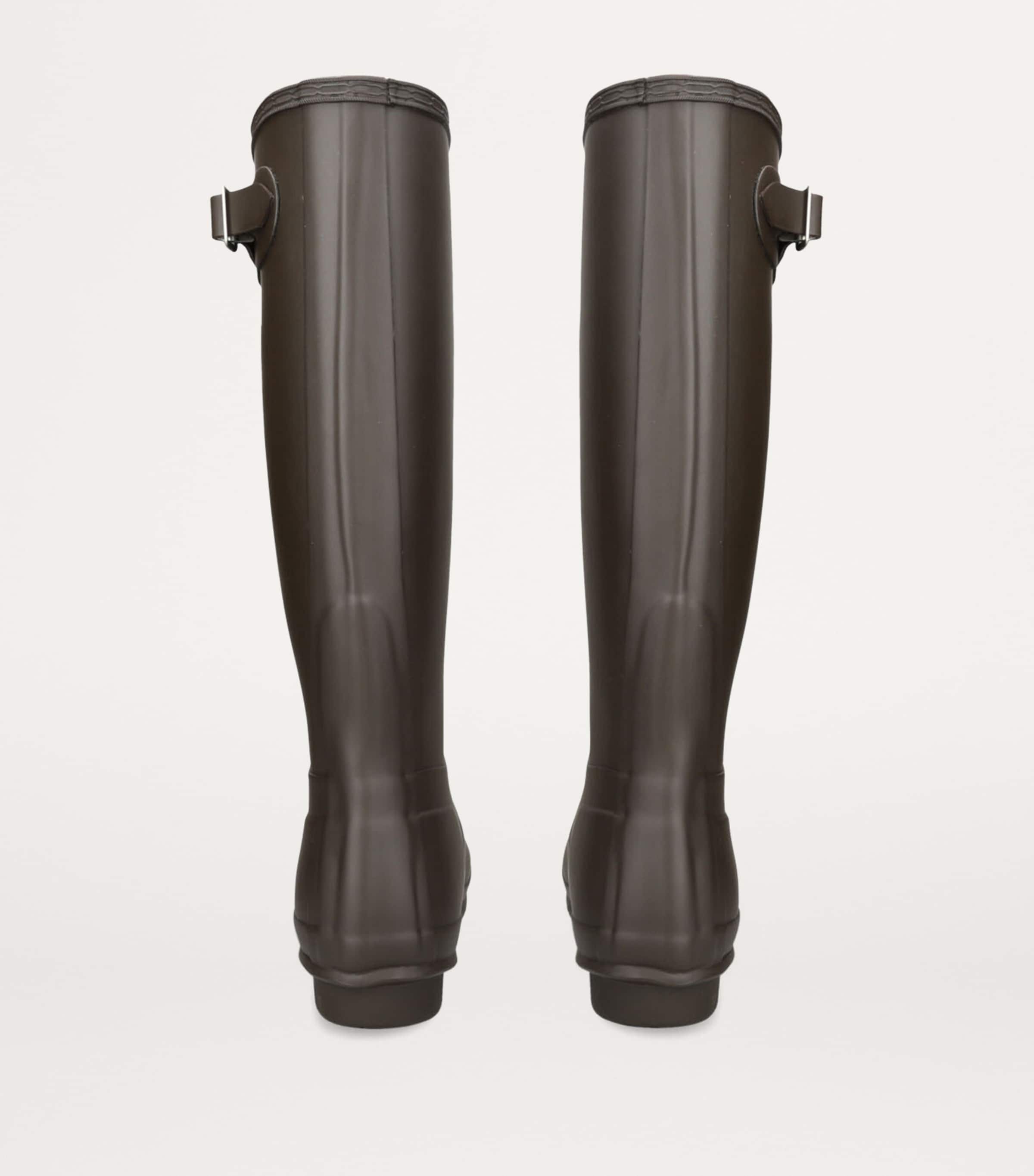 Original Tall Wellington Boots DARK BROWN Image 2