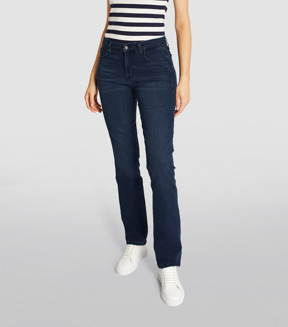 B(Air) The Straight Jeans DARK BLUE Image 3
