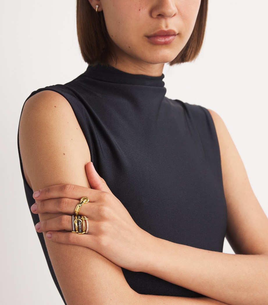 Yellow Gold Agon Ring YELLOW GOLD Image 5