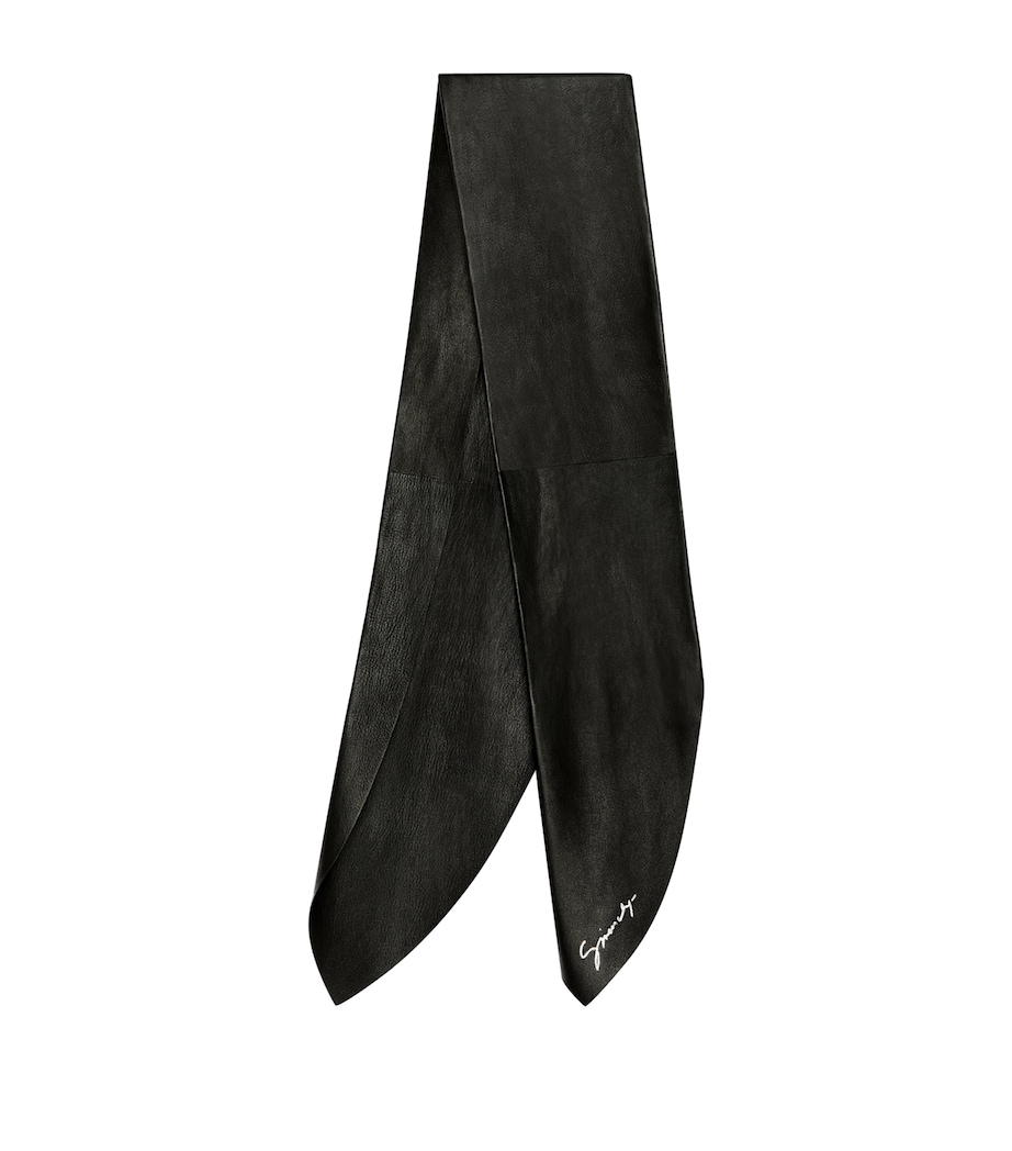 Givenchy Leather Logo Scarf Image 1