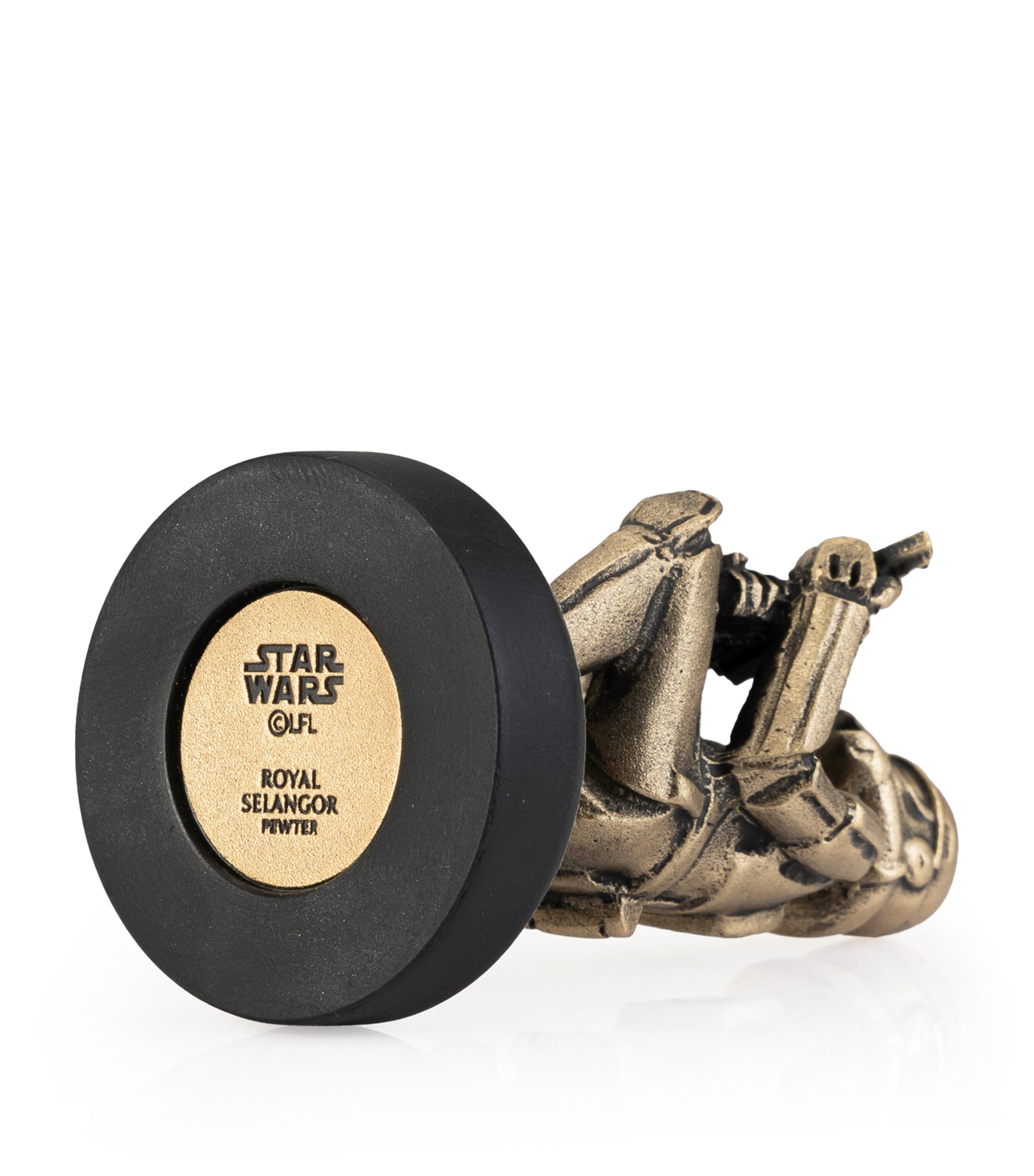 Royal Selangor Star Wars Chess Set Gold Image 10