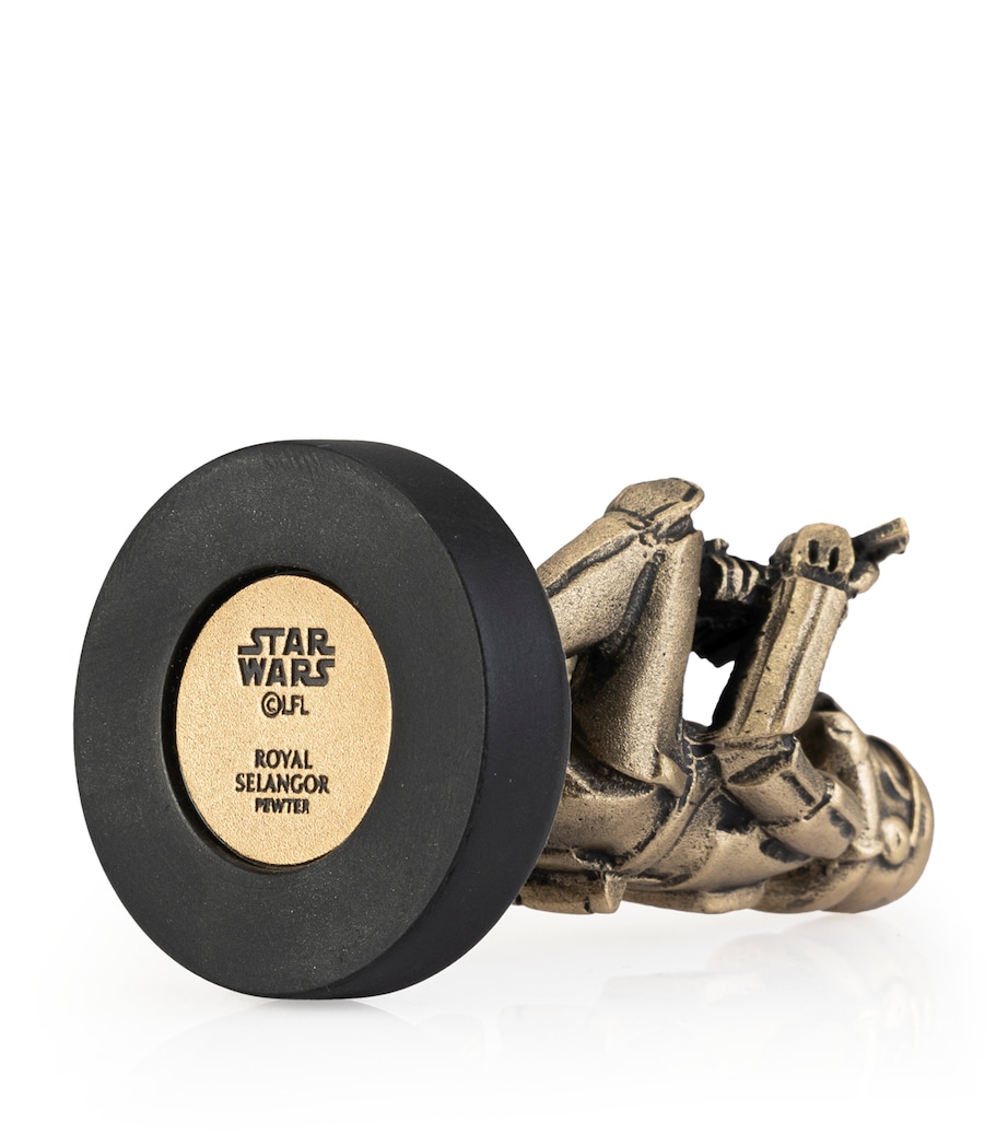 Royal Selangor Star Wars Chess Set Gold Image 10
