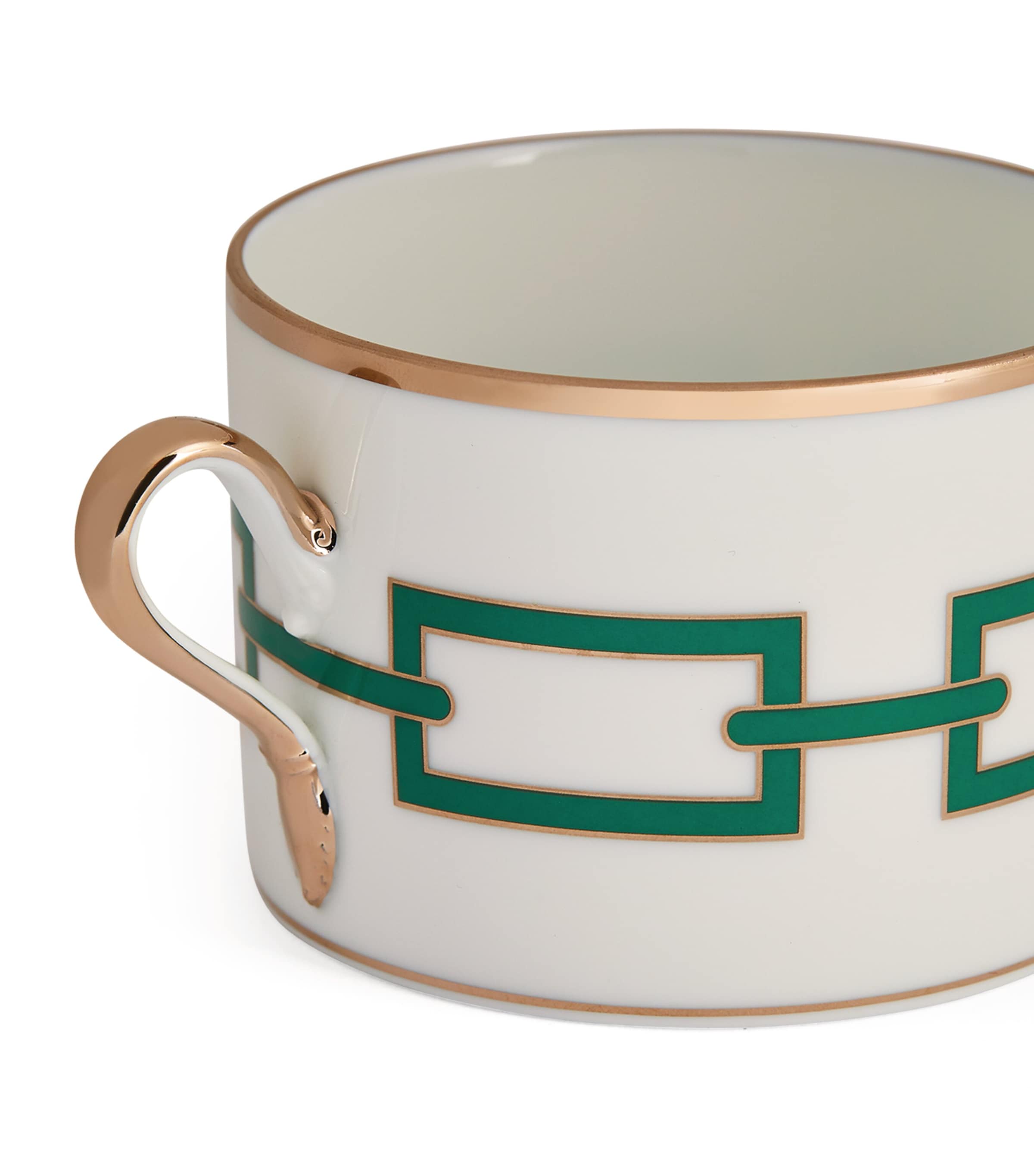GINORI 1735 Catene Smeraldo Tea Cup Image 2