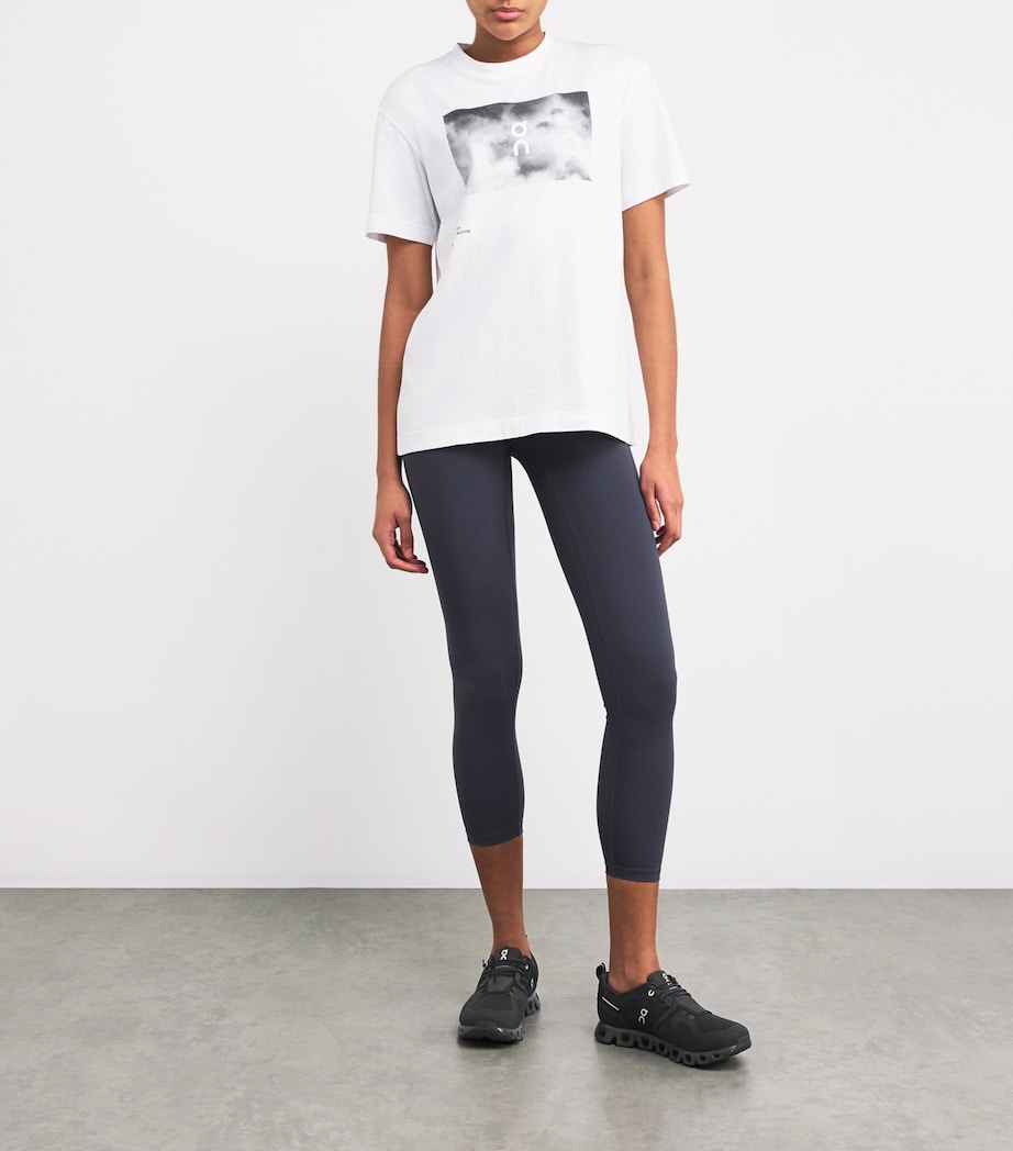 Waterproof Cloud 5 Trainers ALL BLACK Image 6