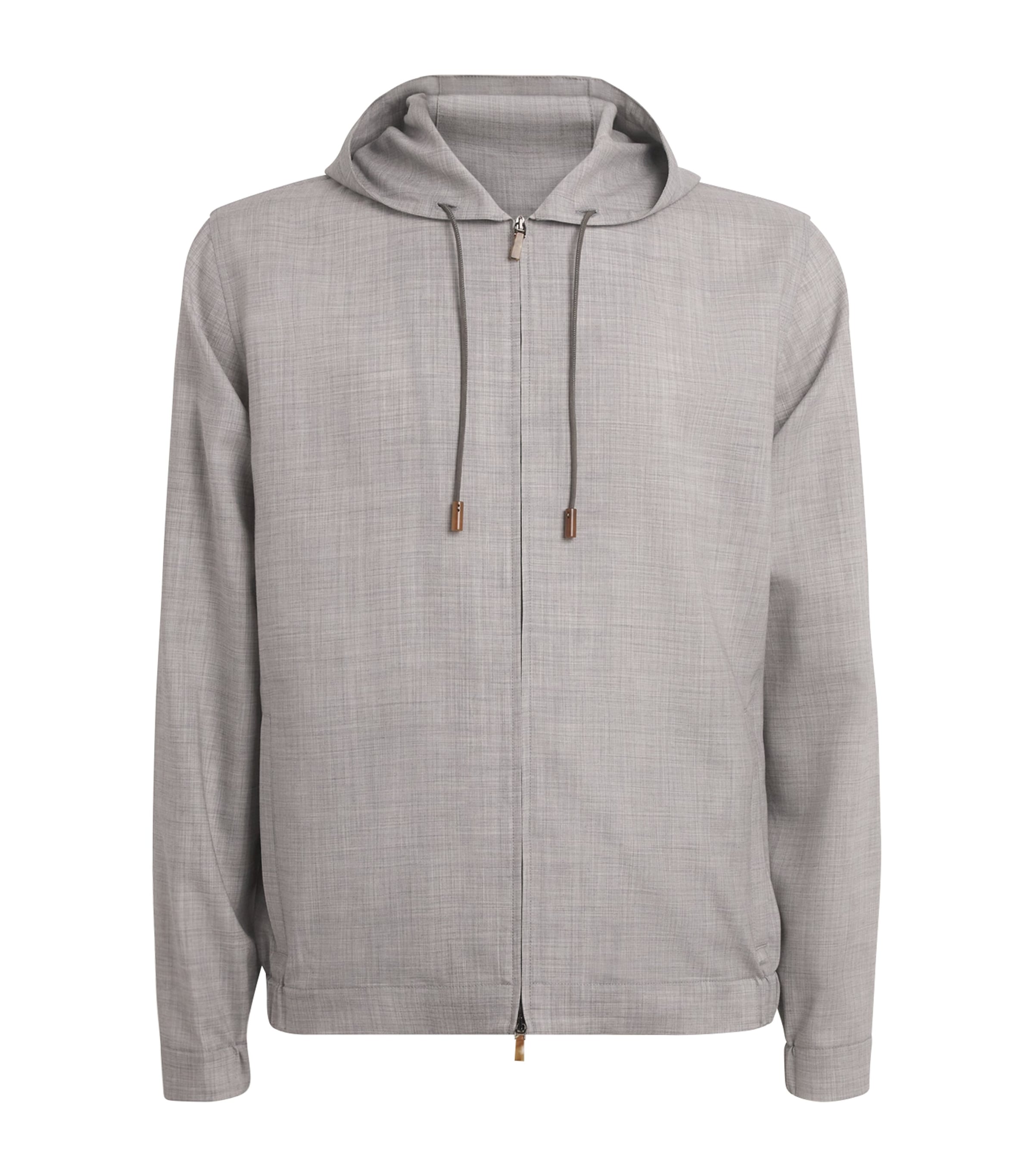 Cashmere Hoodie 22 GREY Image 1