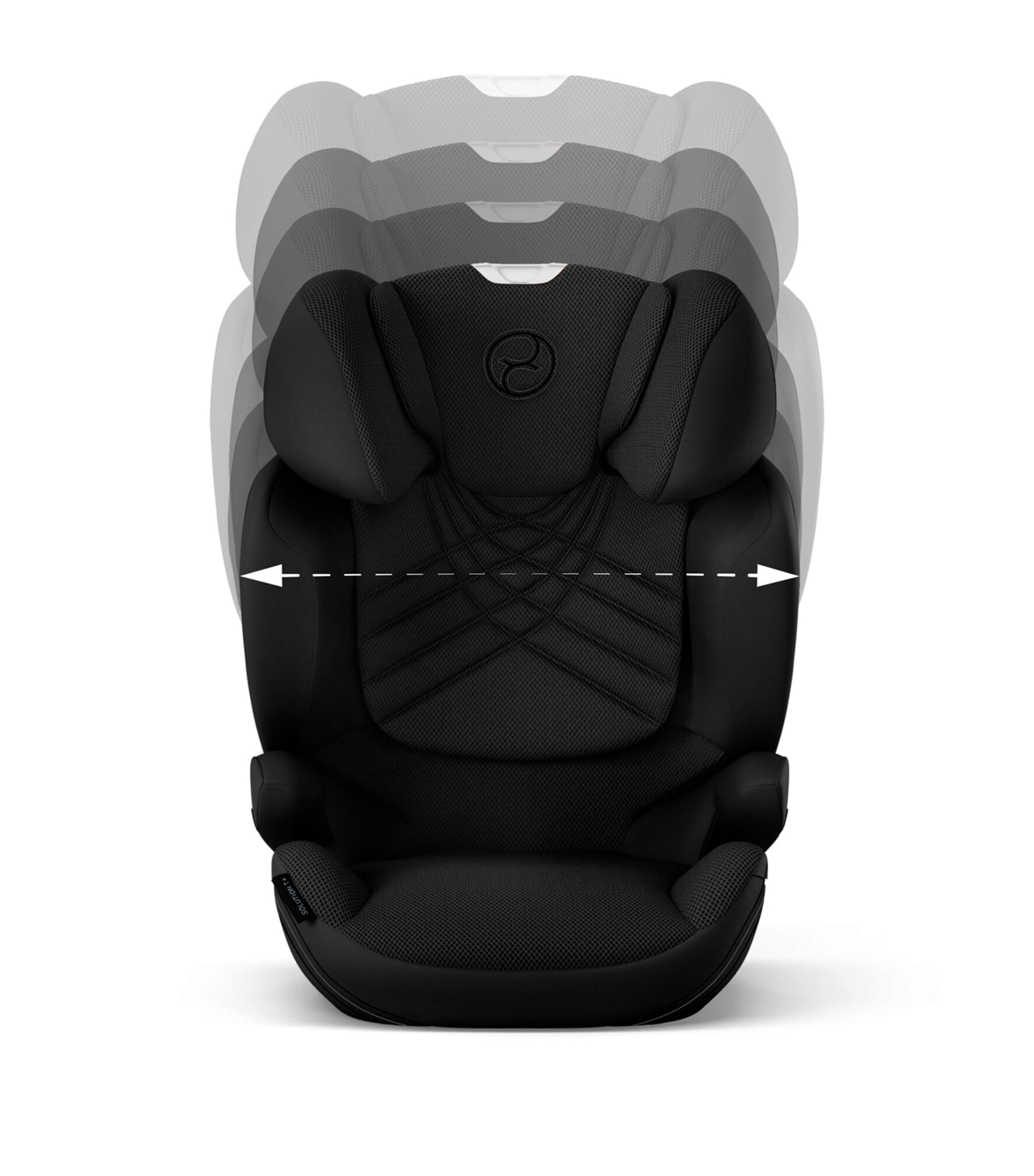 SOLUTION T I-FIX  Car Seat PLUS - Sepia Black BLACK Image 2