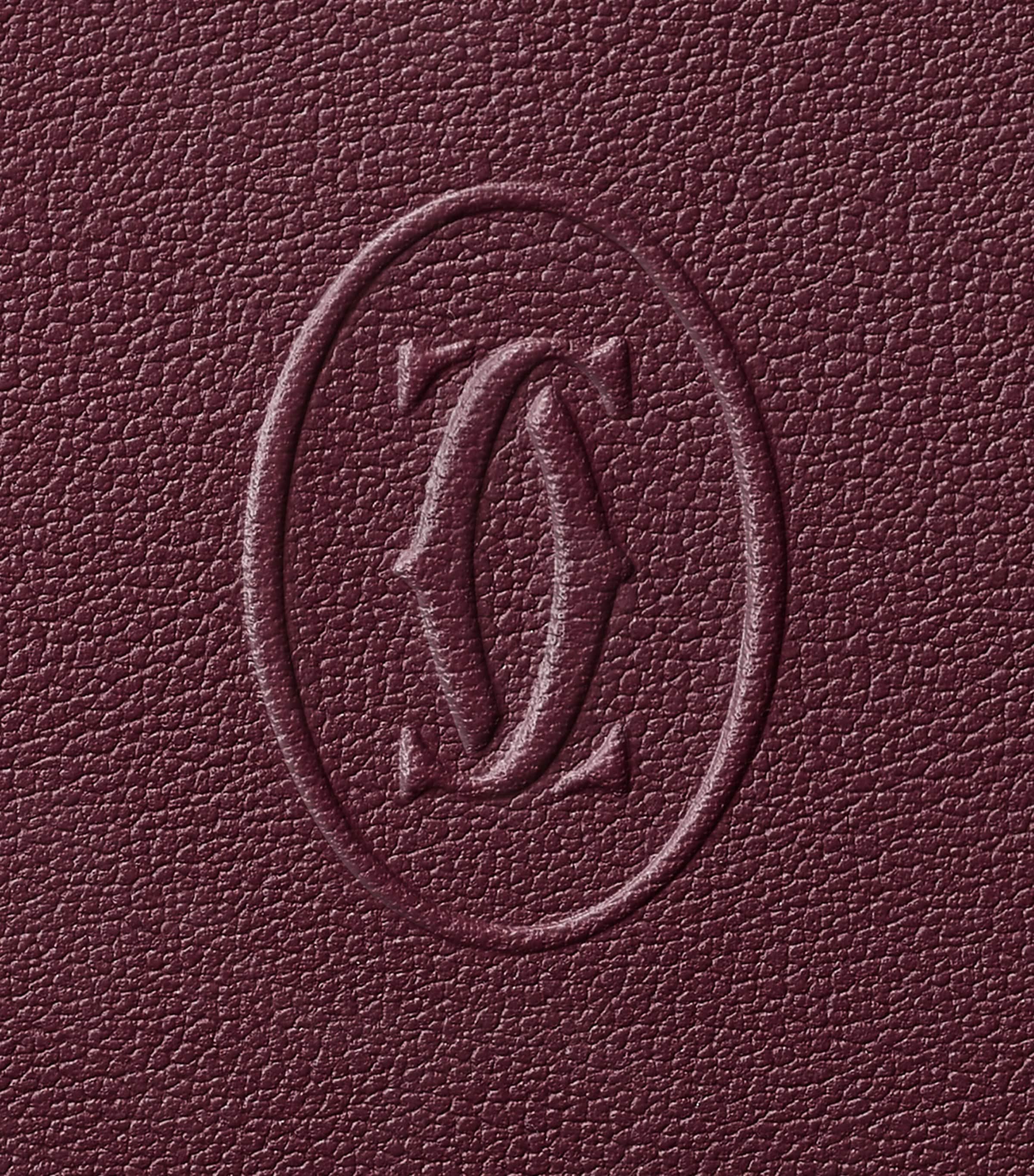 Cartier Leather Must de Cartier Wallet Burgundy Image 5