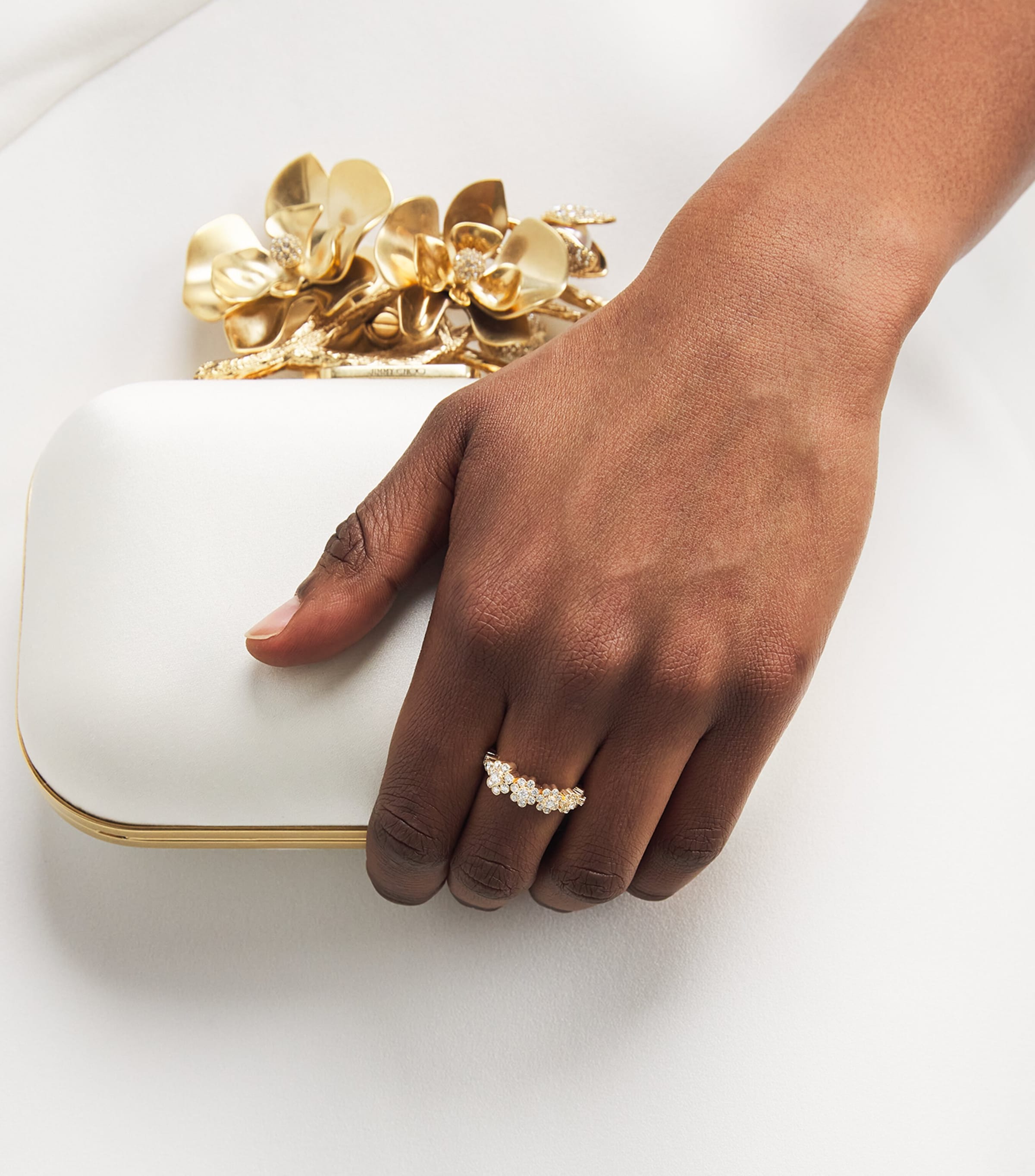 Yellow Gold and Diamond Ensemble de Fleurs Ring YELLOW GOLD Image 2