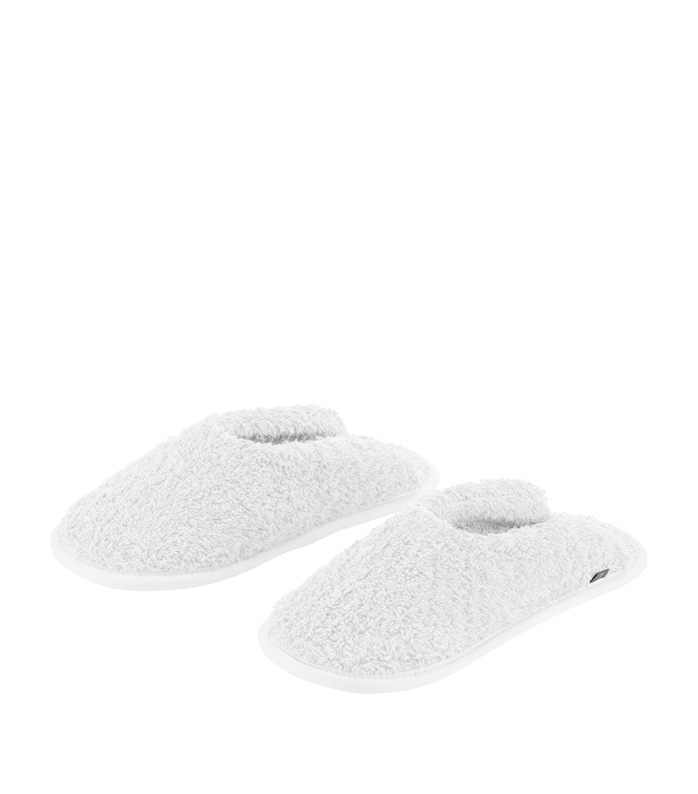 Abyss & Habidecor Egyptian Cotton Superpile Slippers White Image 1