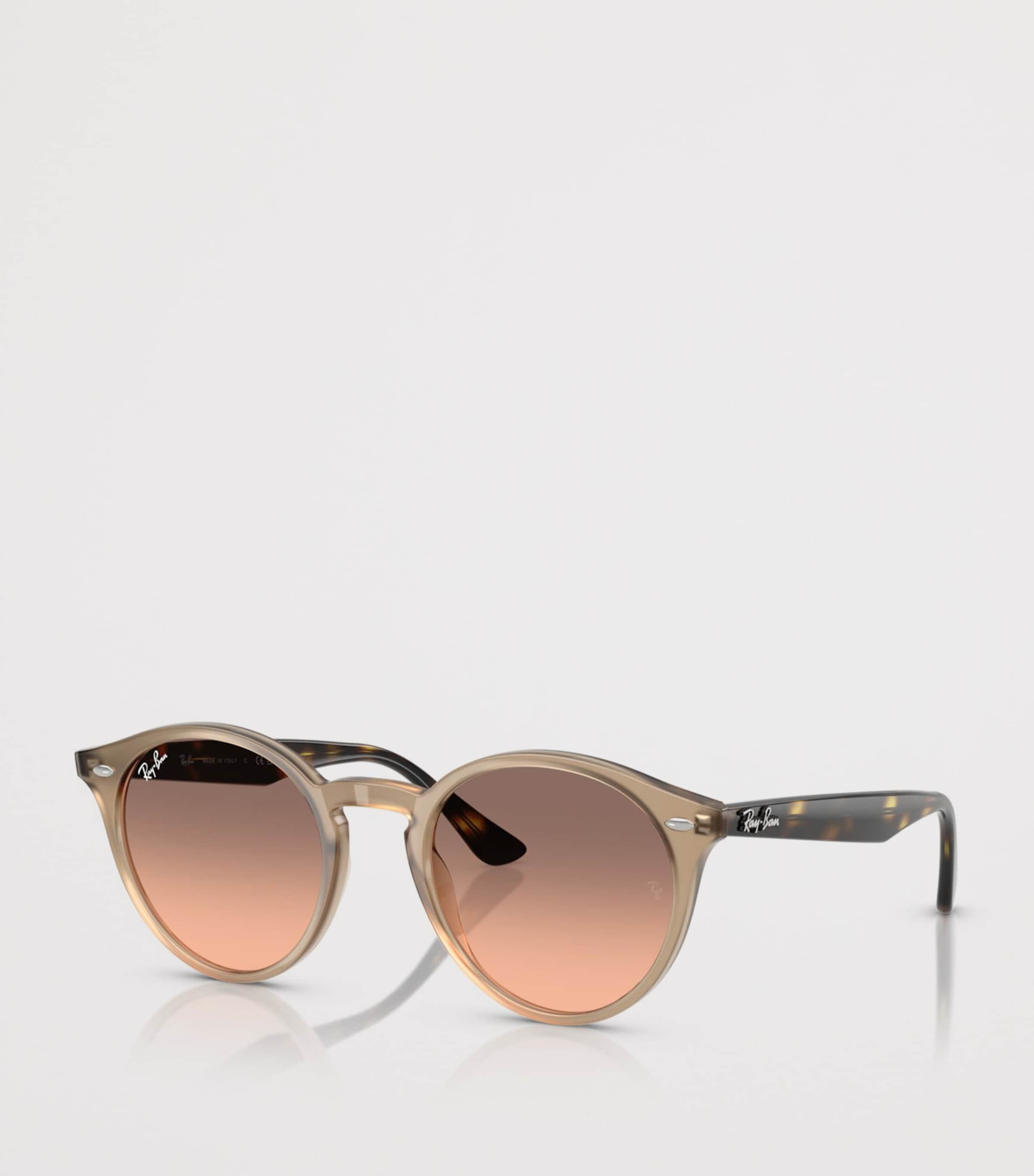Ray-Ban Propionate Round Sunglasses Beige Image 2