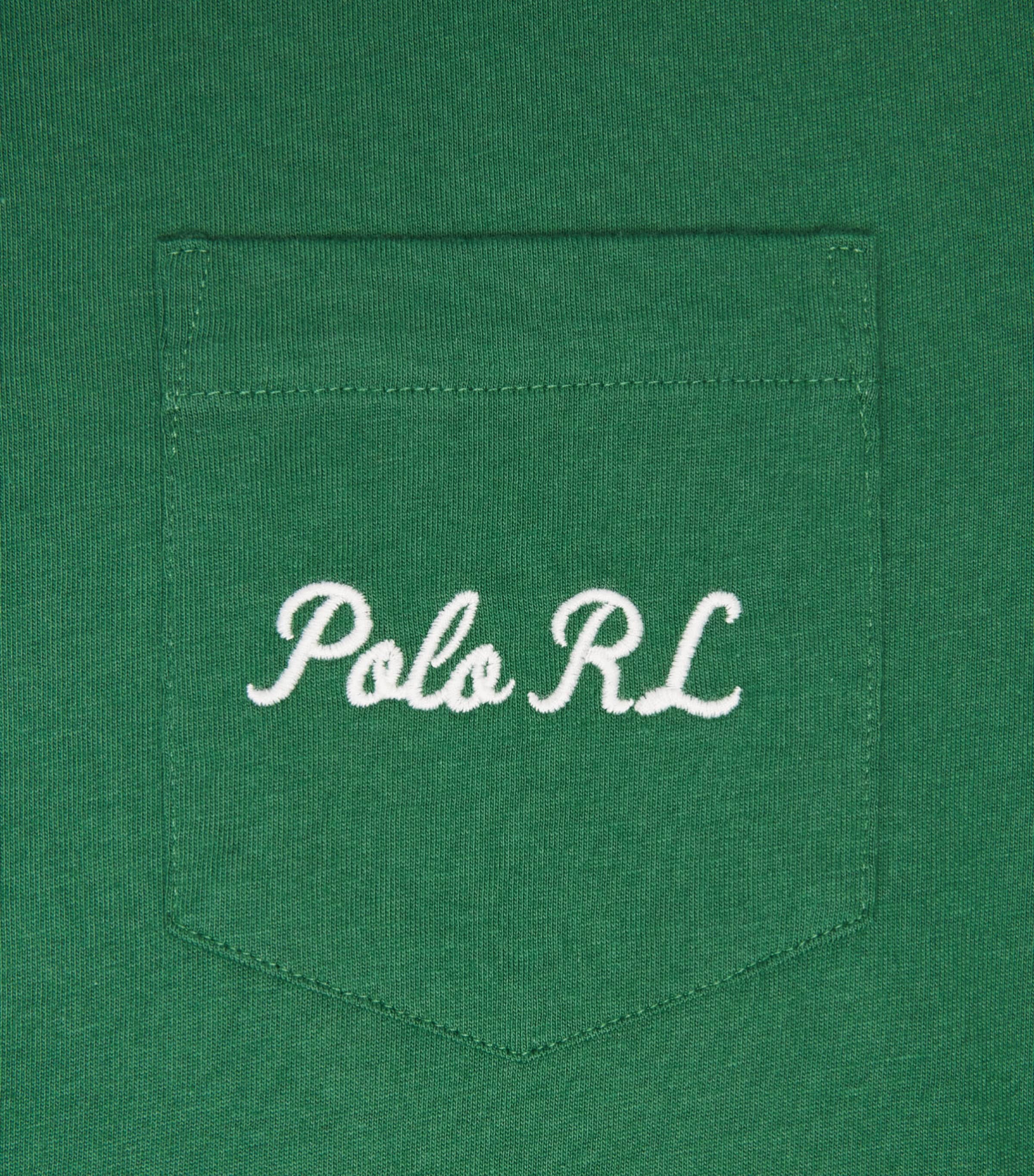 Polo Ralph Lauren Mens Cotton Logo Custom Slim-Fit T-Shirt Verano Green Image 6