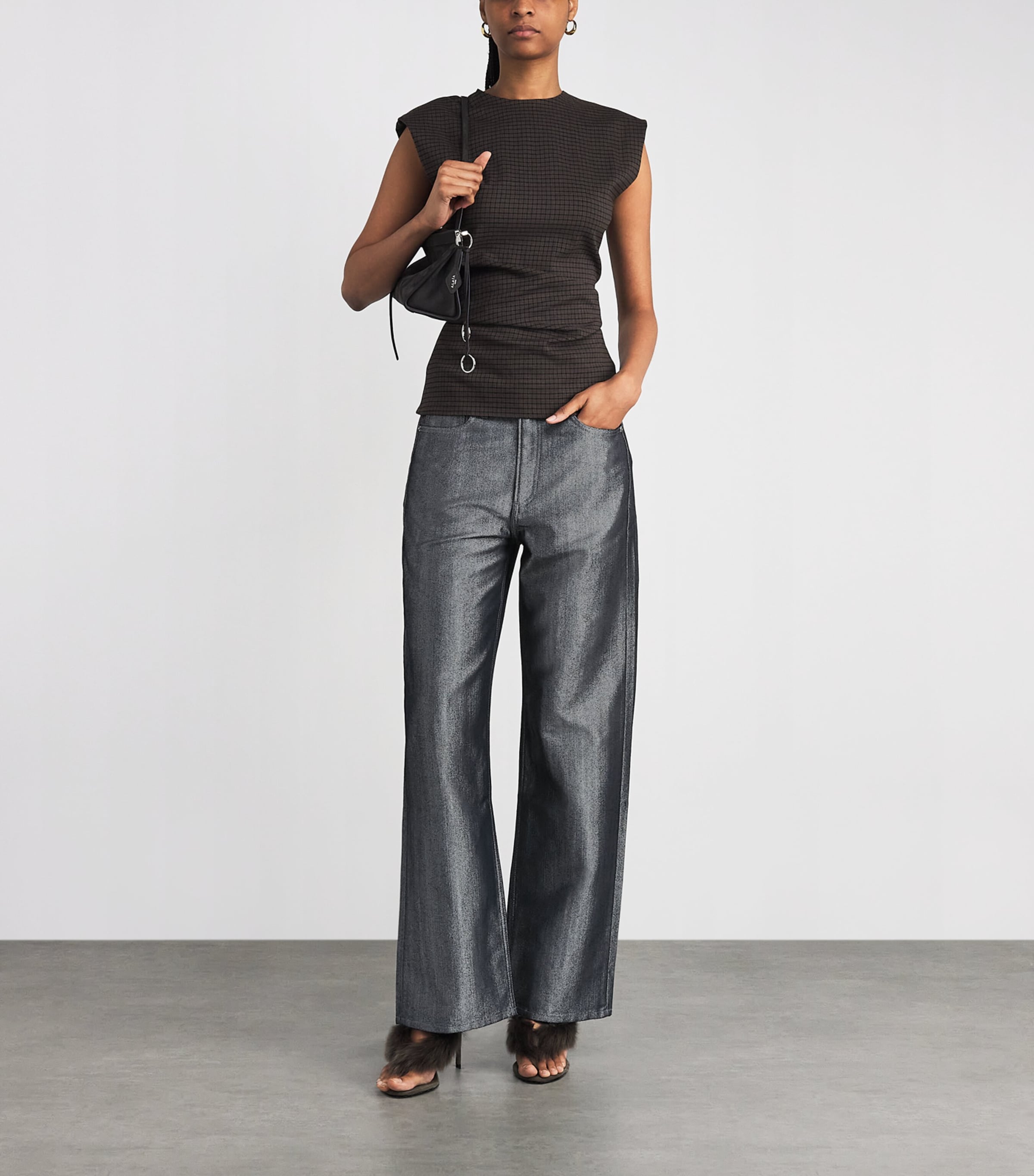 Logan Mid-Rise Wide-Leg Jeans INDGOLUREX Image 2