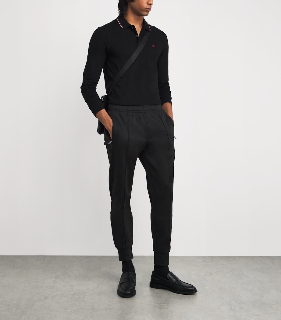 Cotton-Blend Zip-Pocket Sweatpants 999 Image 2