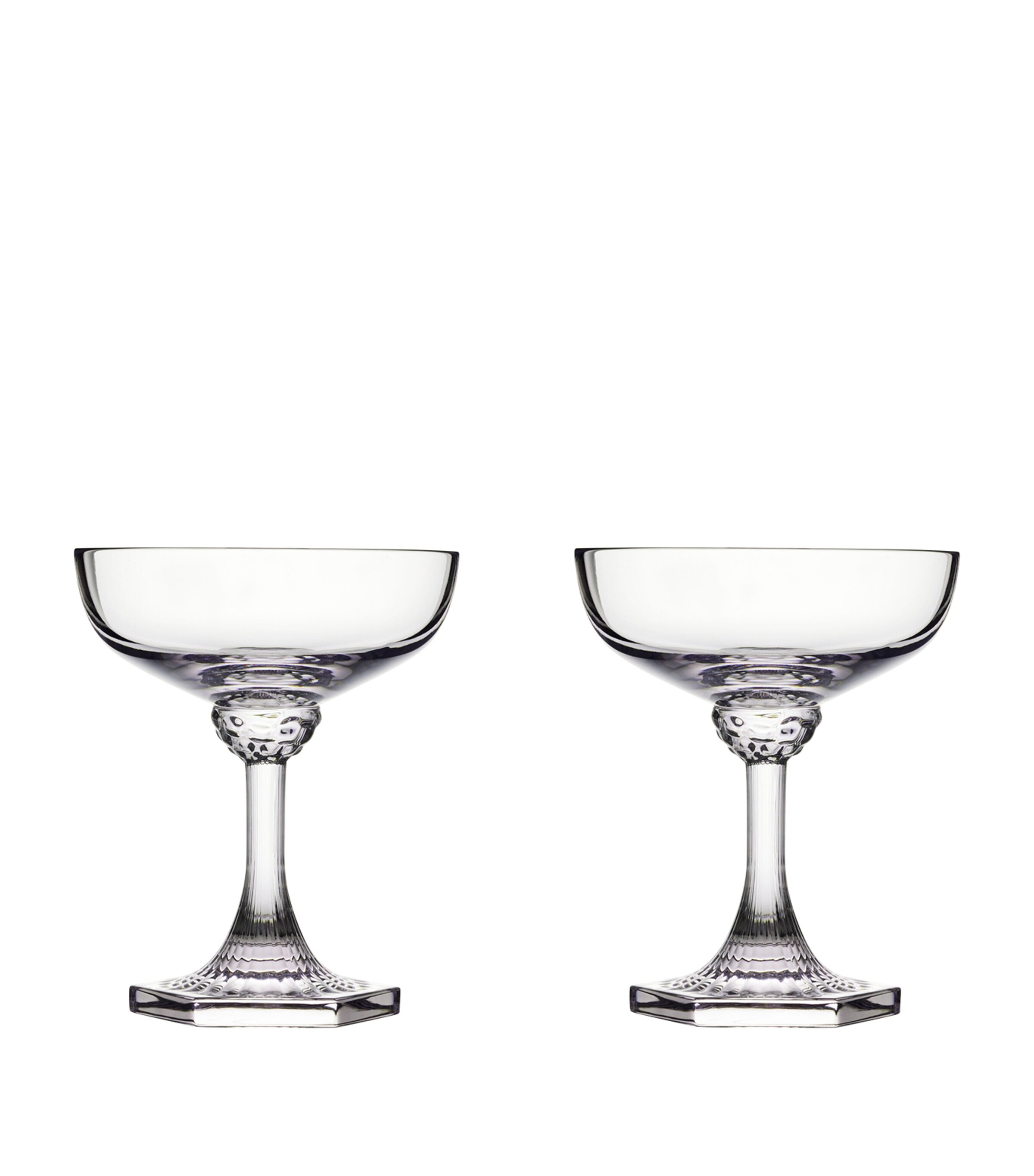 Royal Copenhagen Aurora Champagne Coupes (Set of 2) Clear Image 6