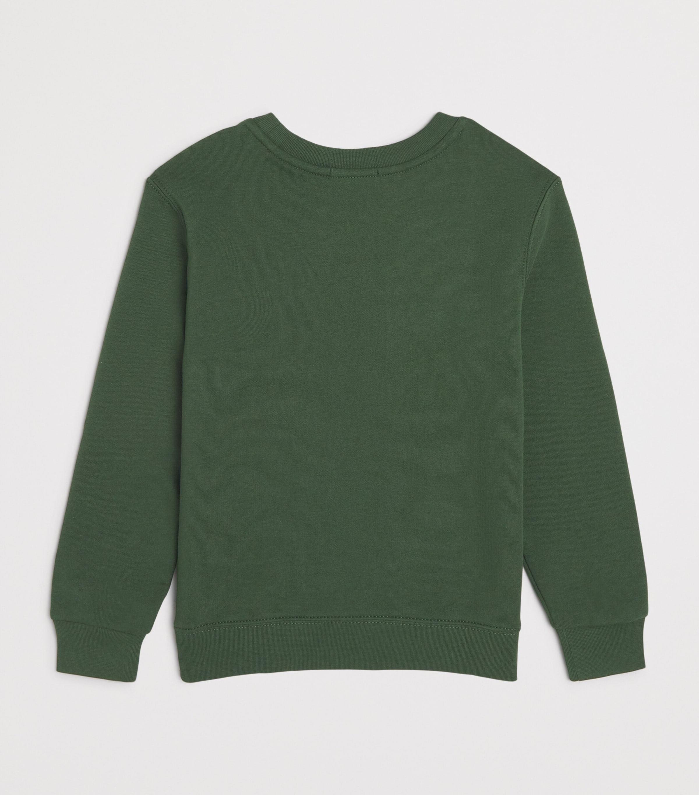 Cotton-Blend Polo Bear Sweatshirt (2-7 Years) GREEN Image 2