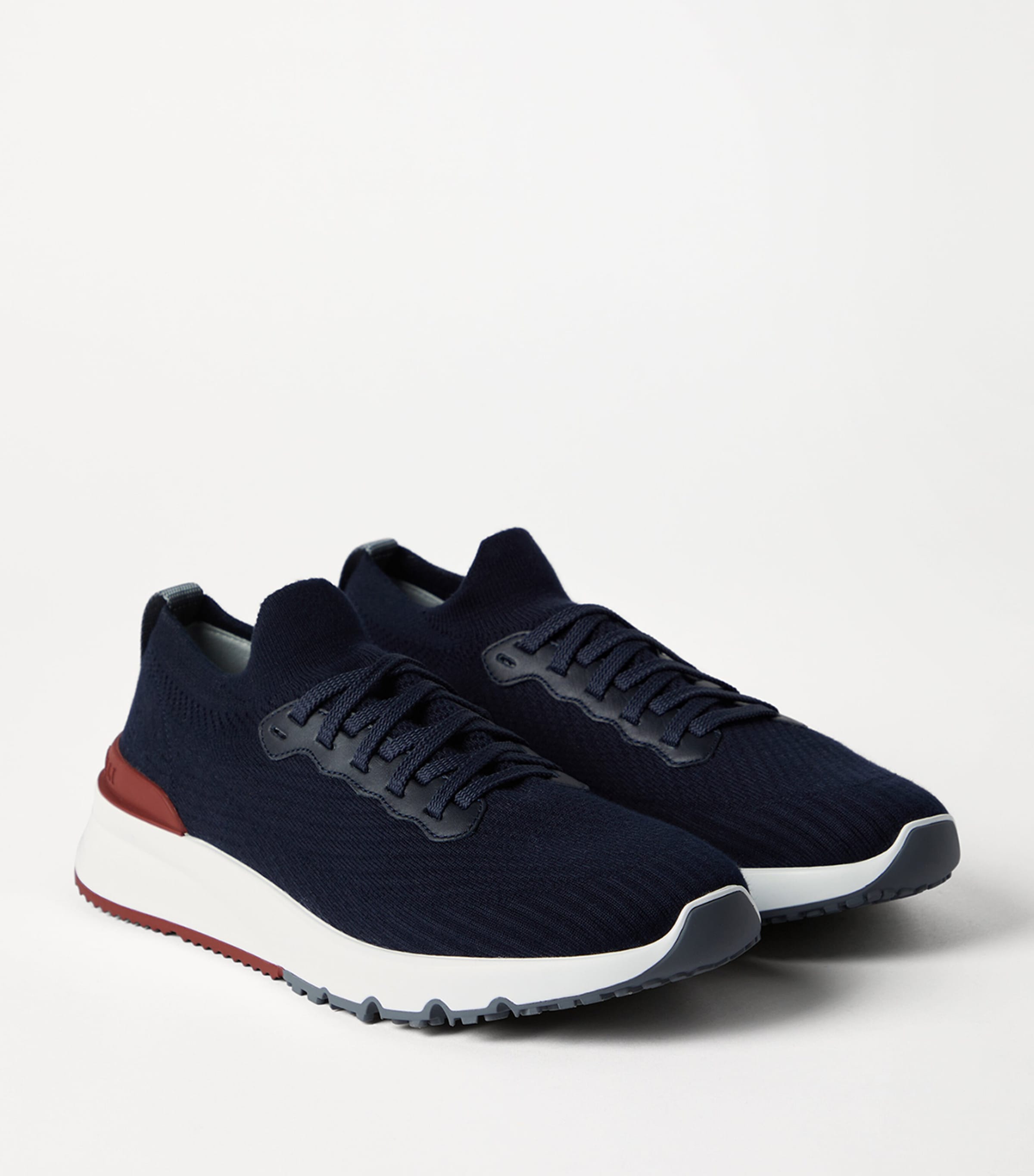Brunello Cucinelli Knitted Low-Top Sneakers | Harrods US