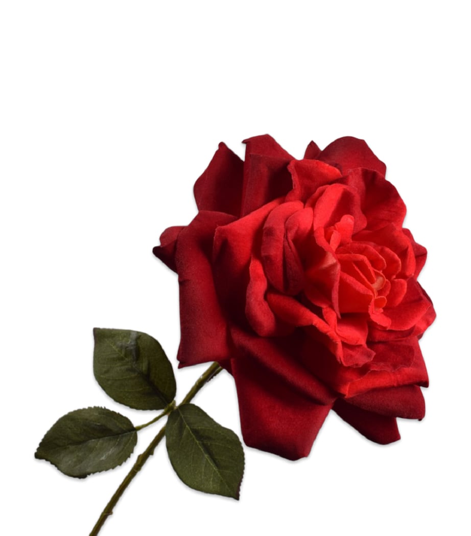 Artificial Rose Flower RED Image 1